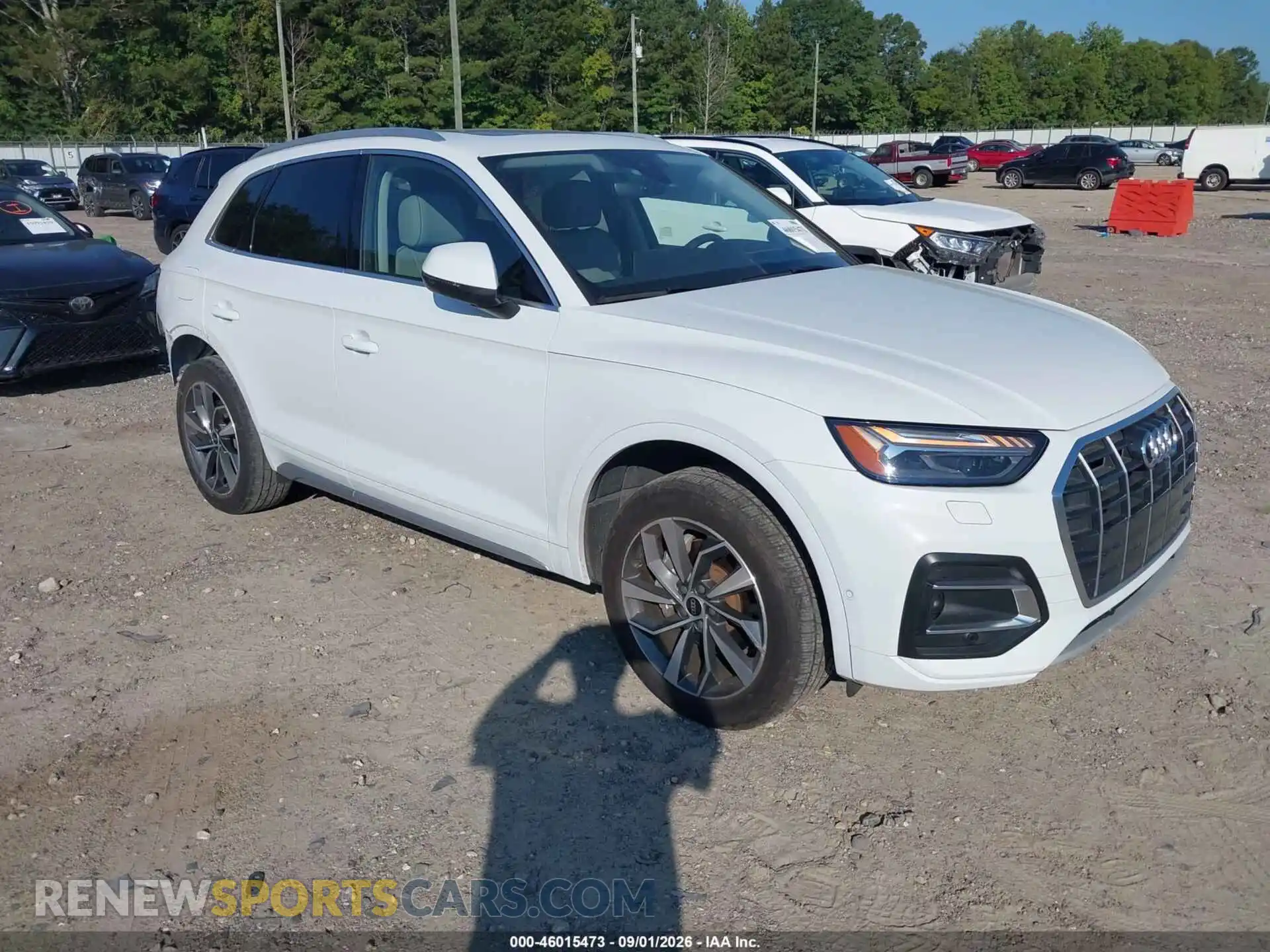 1 fotografías del automóvil dañado WA1CAAFY1M2055574 AUDI Q5 2021