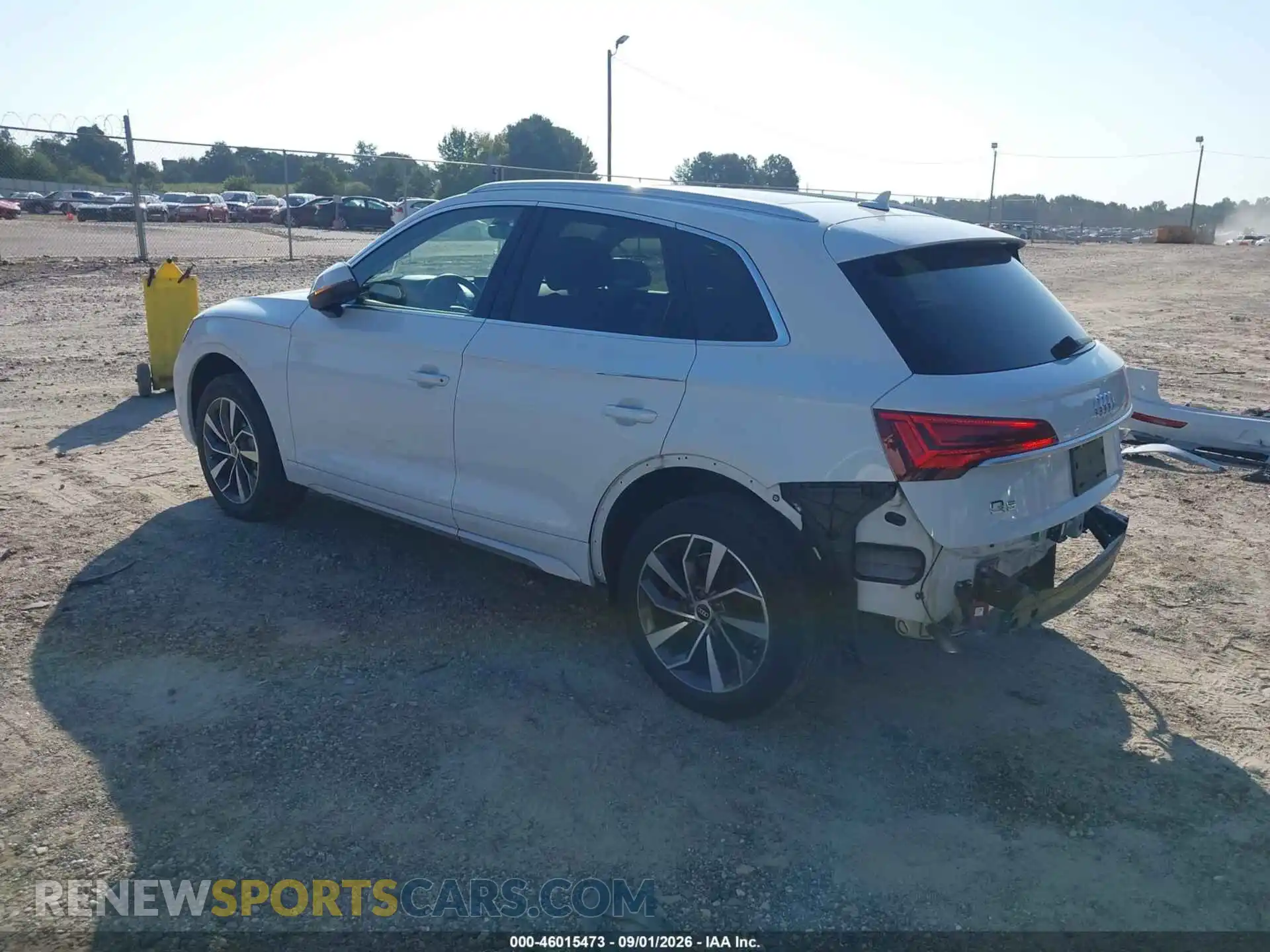 3 fotografías del automóvil dañado WA1CAAFY1M2055574 AUDI Q5 2021