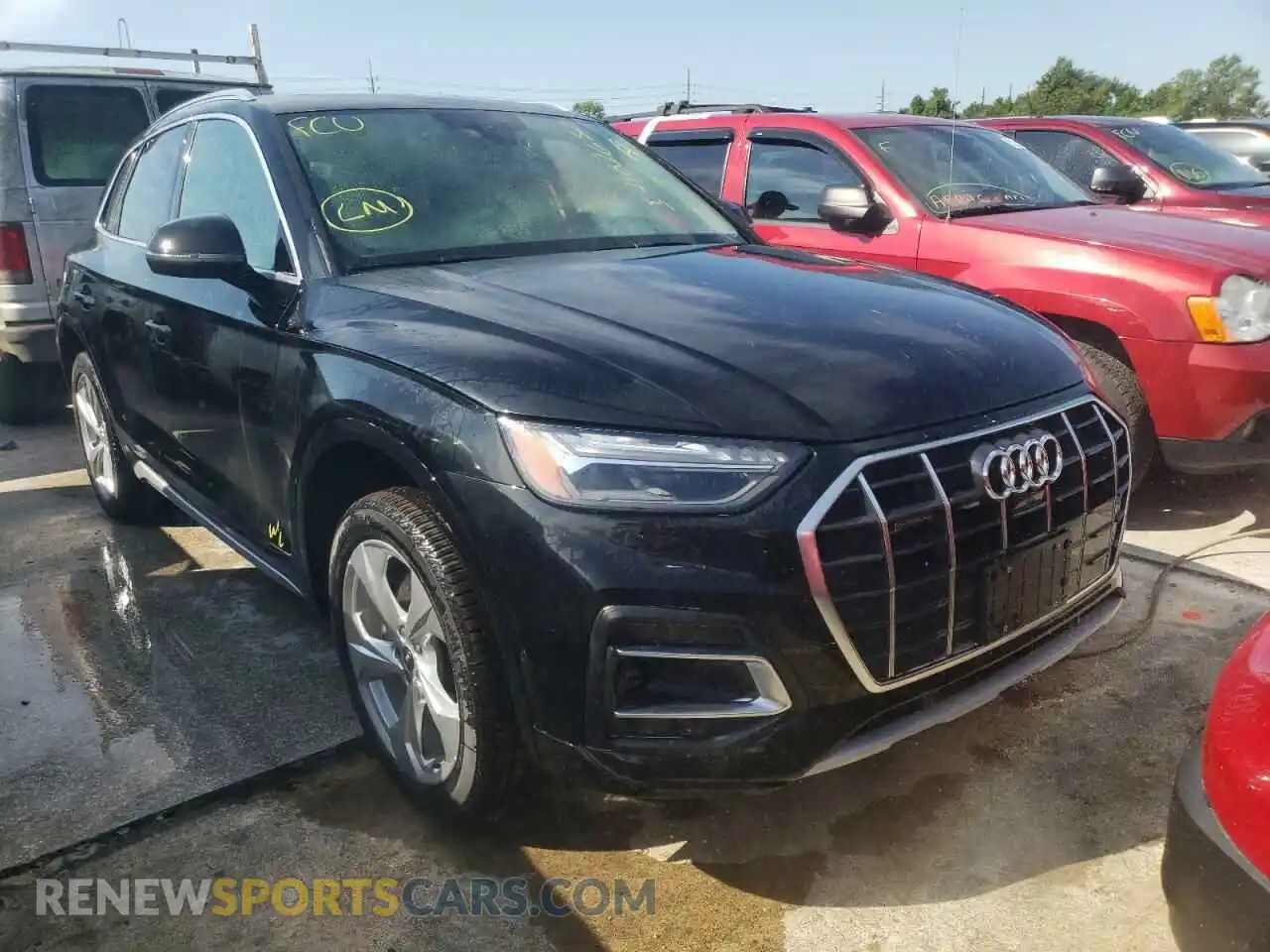 1 Photograph of a damaged car WA1CAAFY1M2059947 AUDI Q5 2021