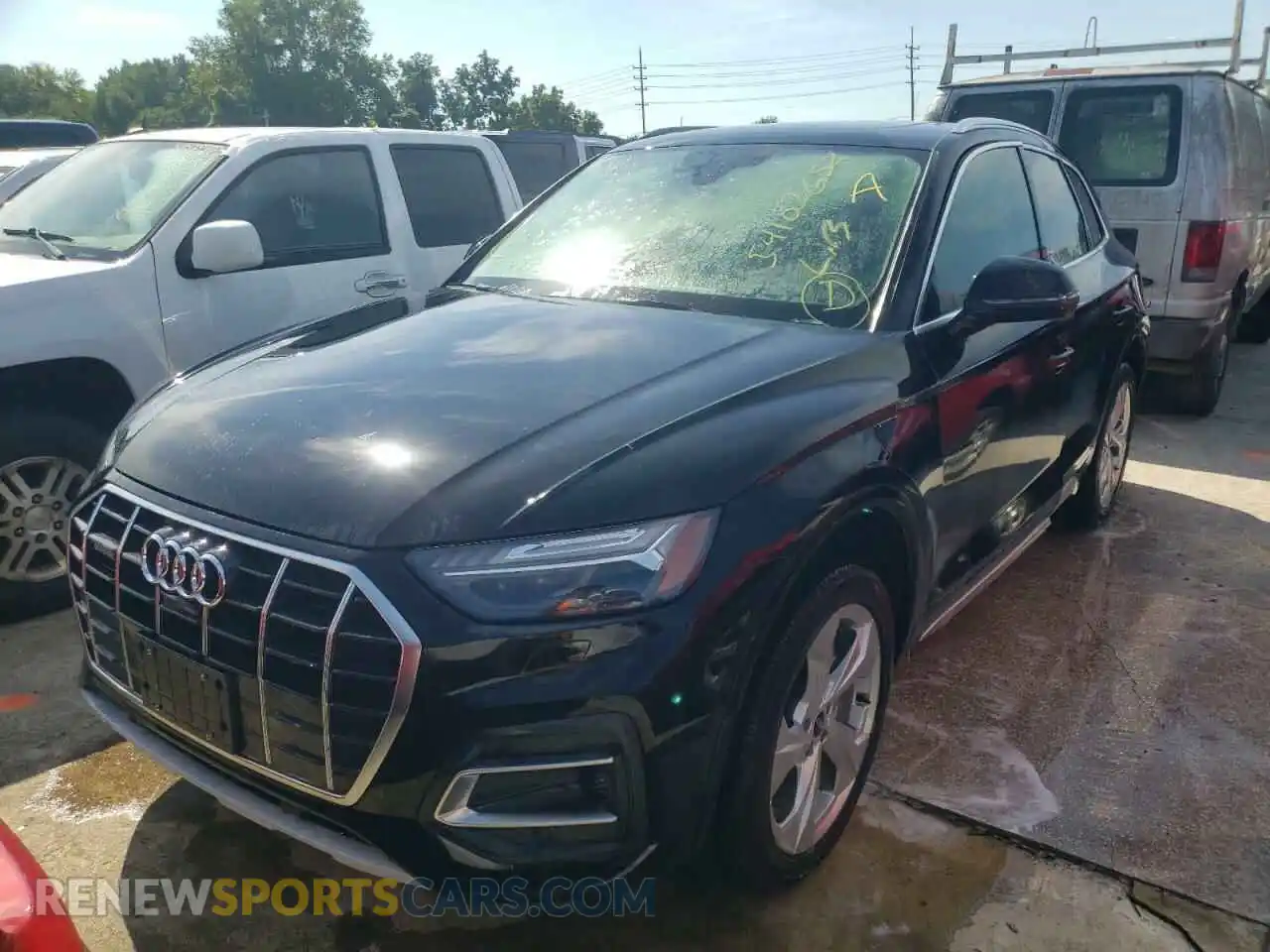 2 Photograph of a damaged car WA1CAAFY1M2059947 AUDI Q5 2021