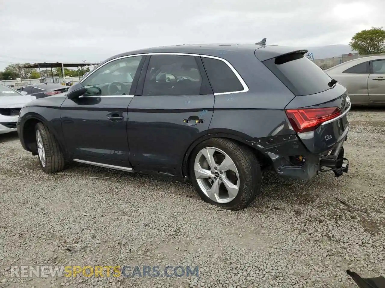2 Photograph of a damaged car WA1CAAFY2M2040789 AUDI Q5 2021