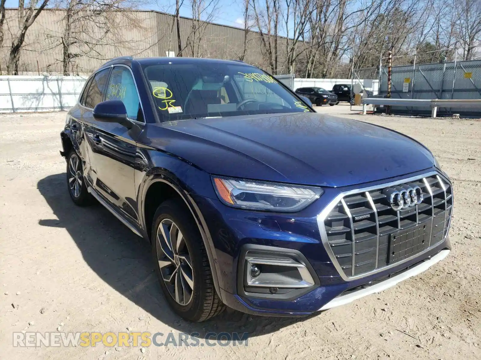 1 Photograph of a damaged car WA1CAAFY2M2057902 AUDI Q5 2021