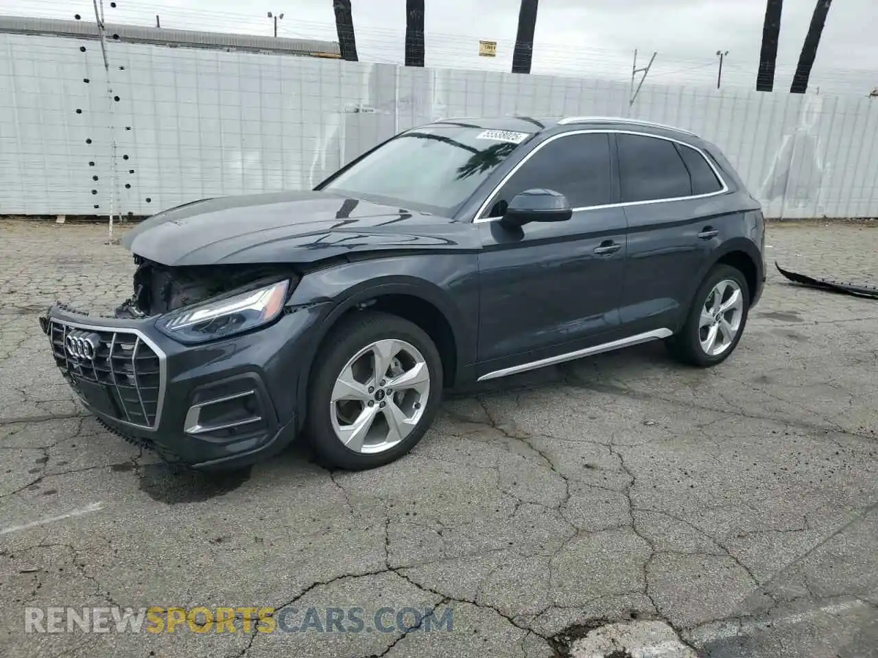 1 Photograph of a damaged car WA1CAAFY3M2062221 AUDI Q5 2021