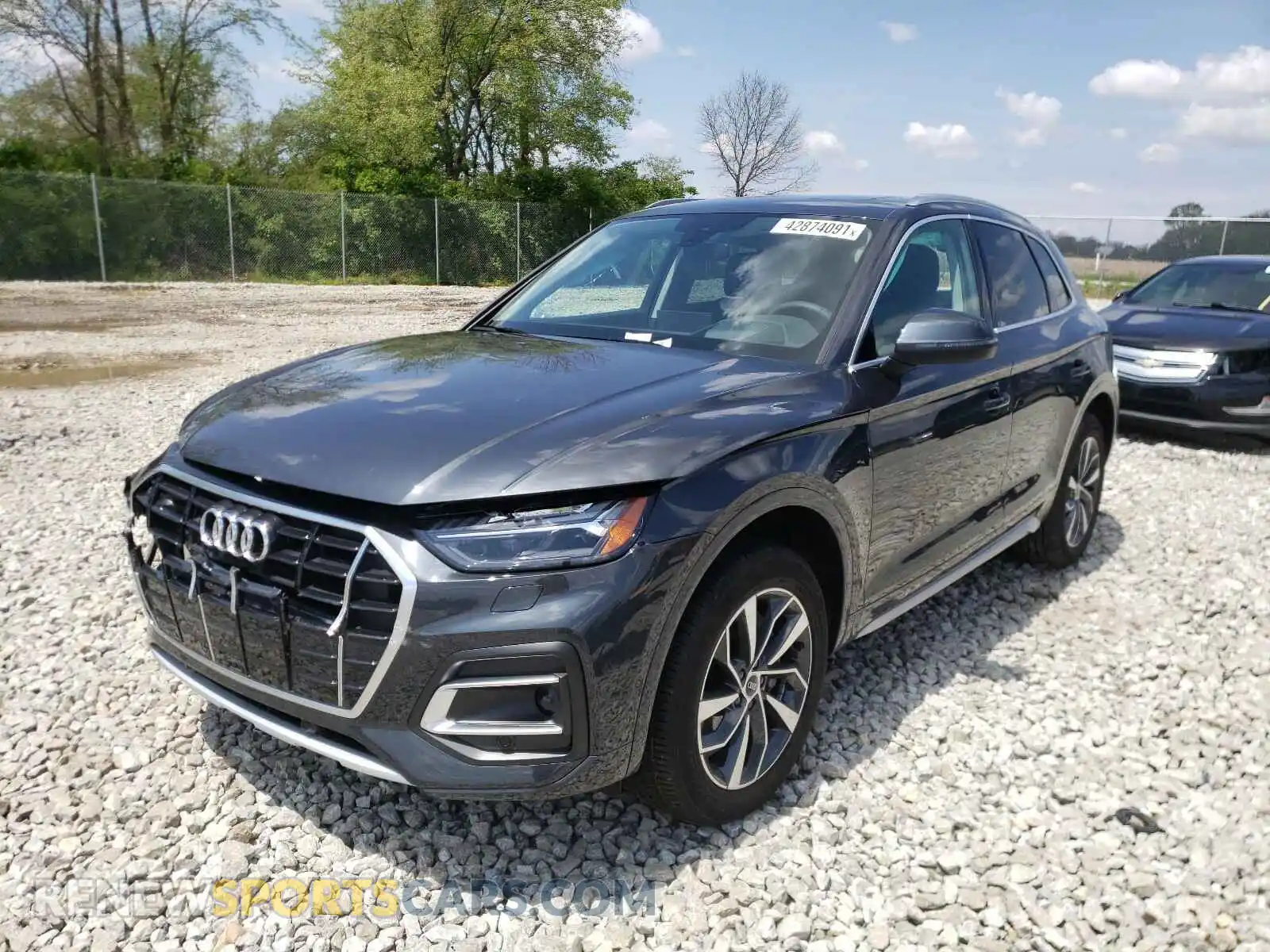 2 Photograph of a damaged car WA1CAAFY4M2024013 AUDI Q5 2021