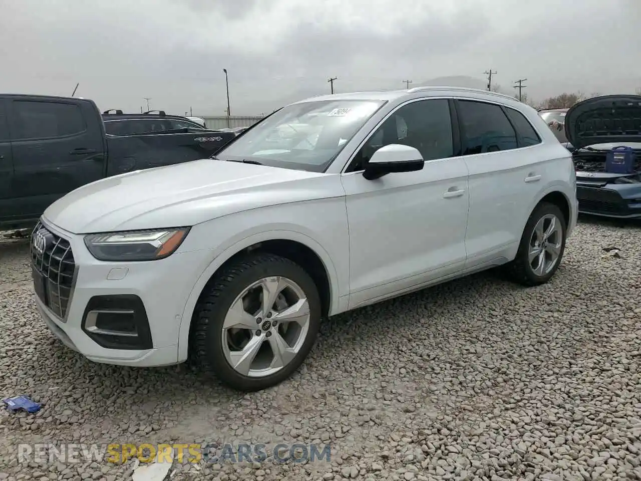 1 Photograph of a damaged car WA1CAAFY4M2039711 AUDI Q5 2021