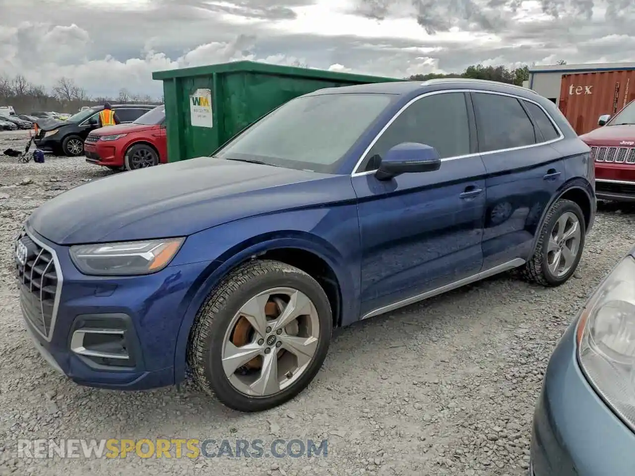 1 Photograph of a damaged car WA1CAAFY5M2014834 AUDI Q5 2021