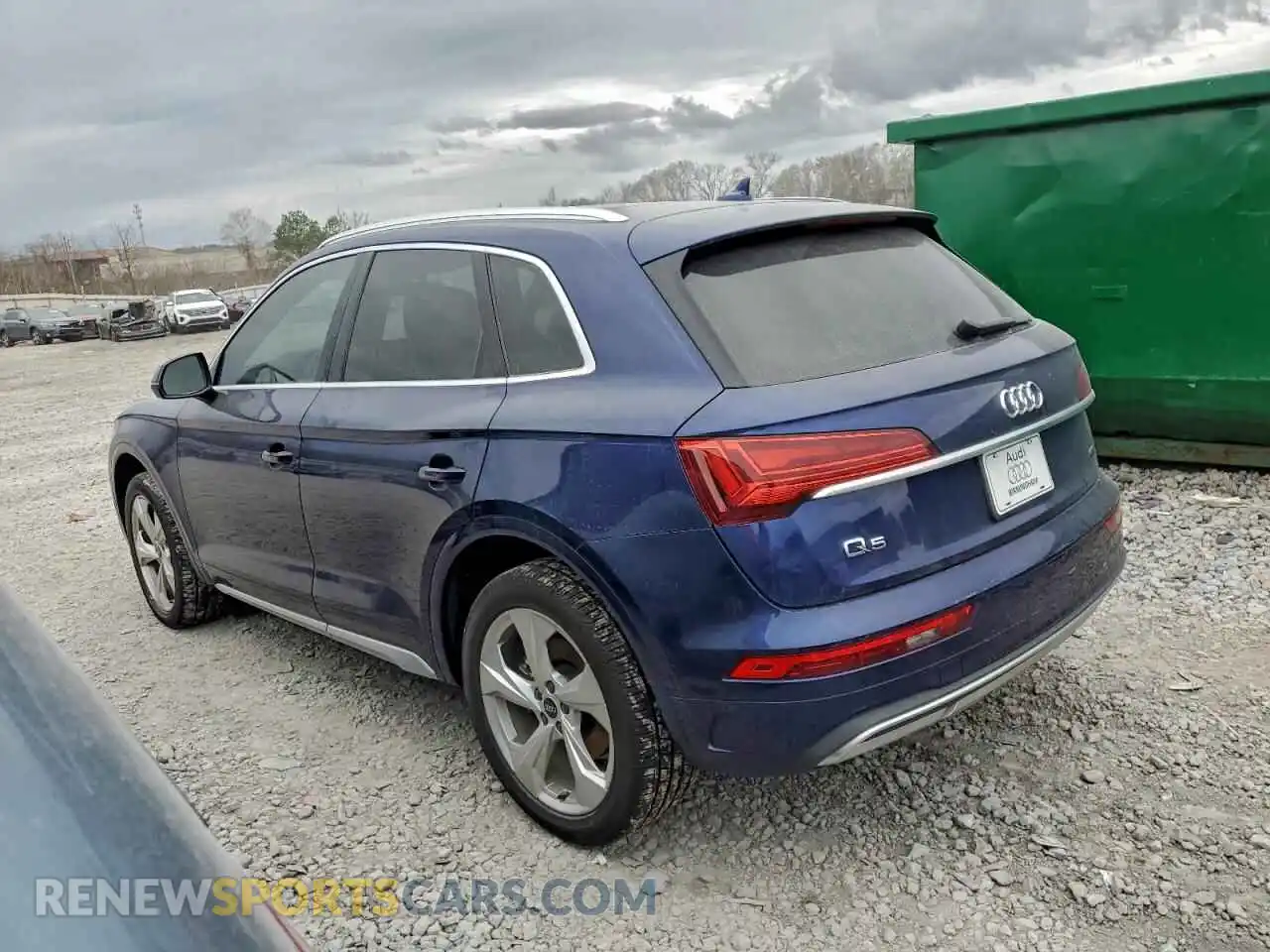 2 Photograph of a damaged car WA1CAAFY5M2014834 AUDI Q5 2021