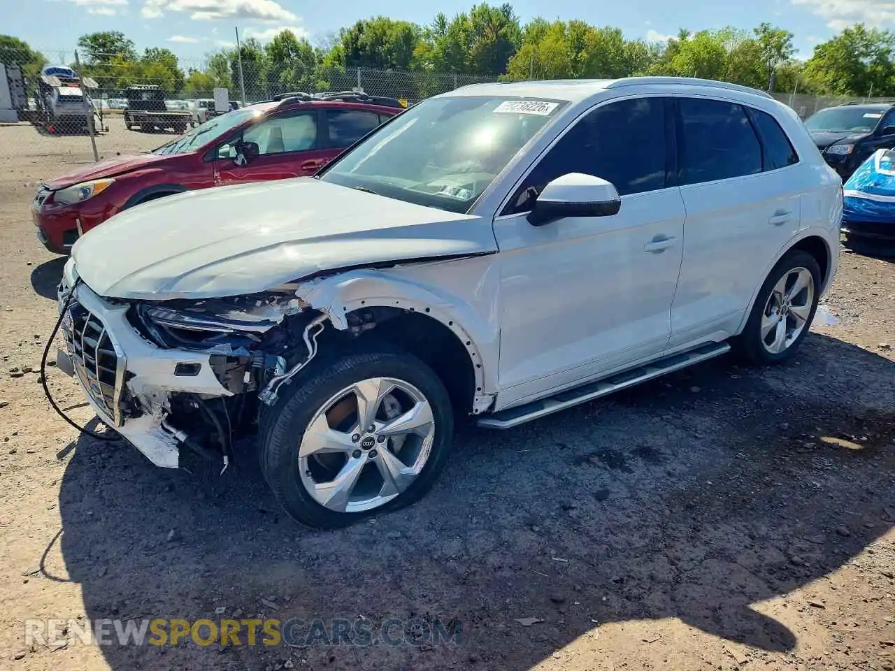 1 Photograph of a damaged car WA1CAAFY6M2034106 AUDI Q5 2021