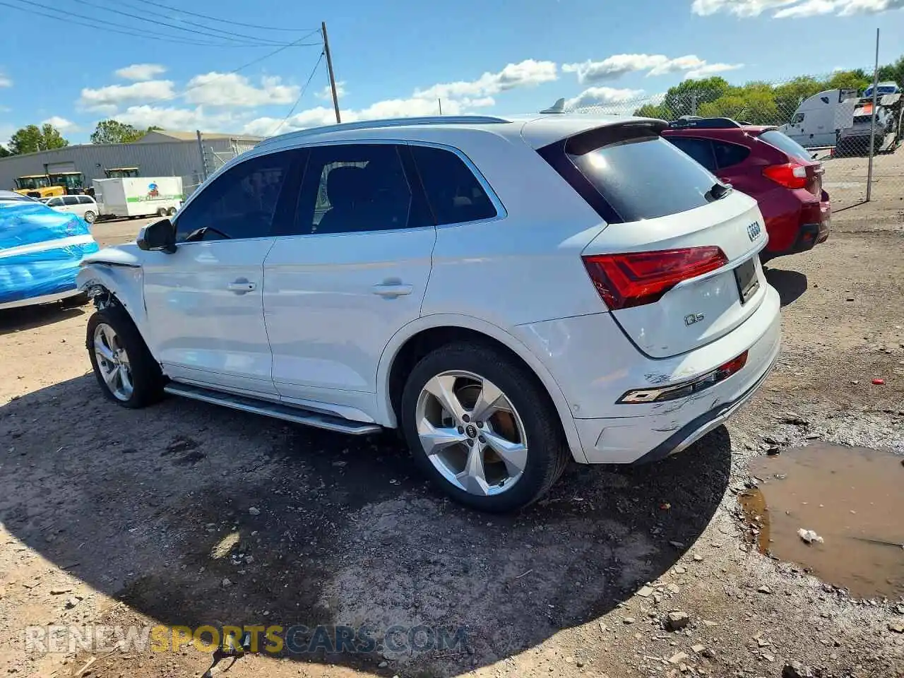 2 Photograph of a damaged car WA1CAAFY6M2034106 AUDI Q5 2021