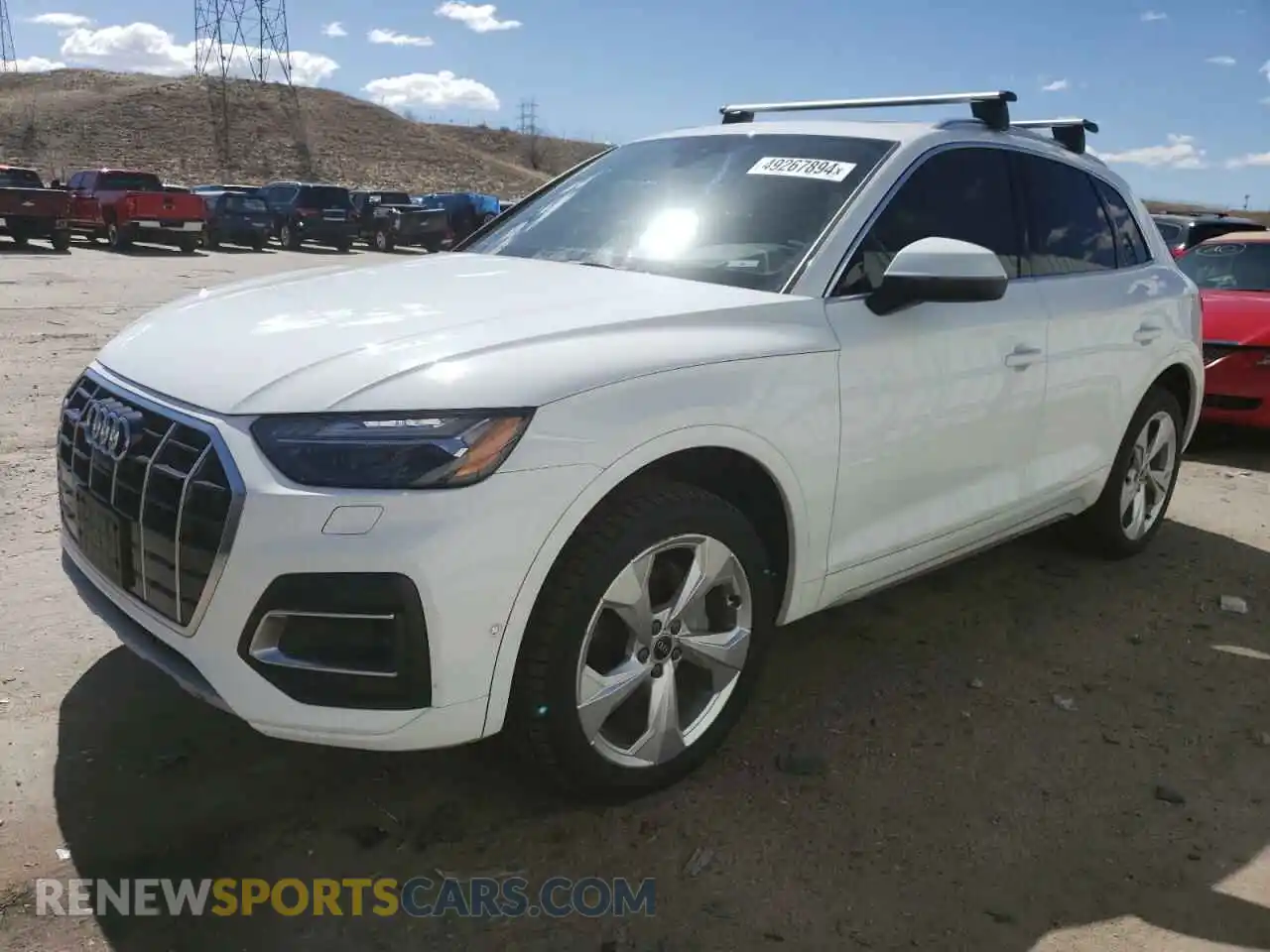 1 Photograph of a damaged car WA1CAAFY7M2020196 AUDI Q5 2021