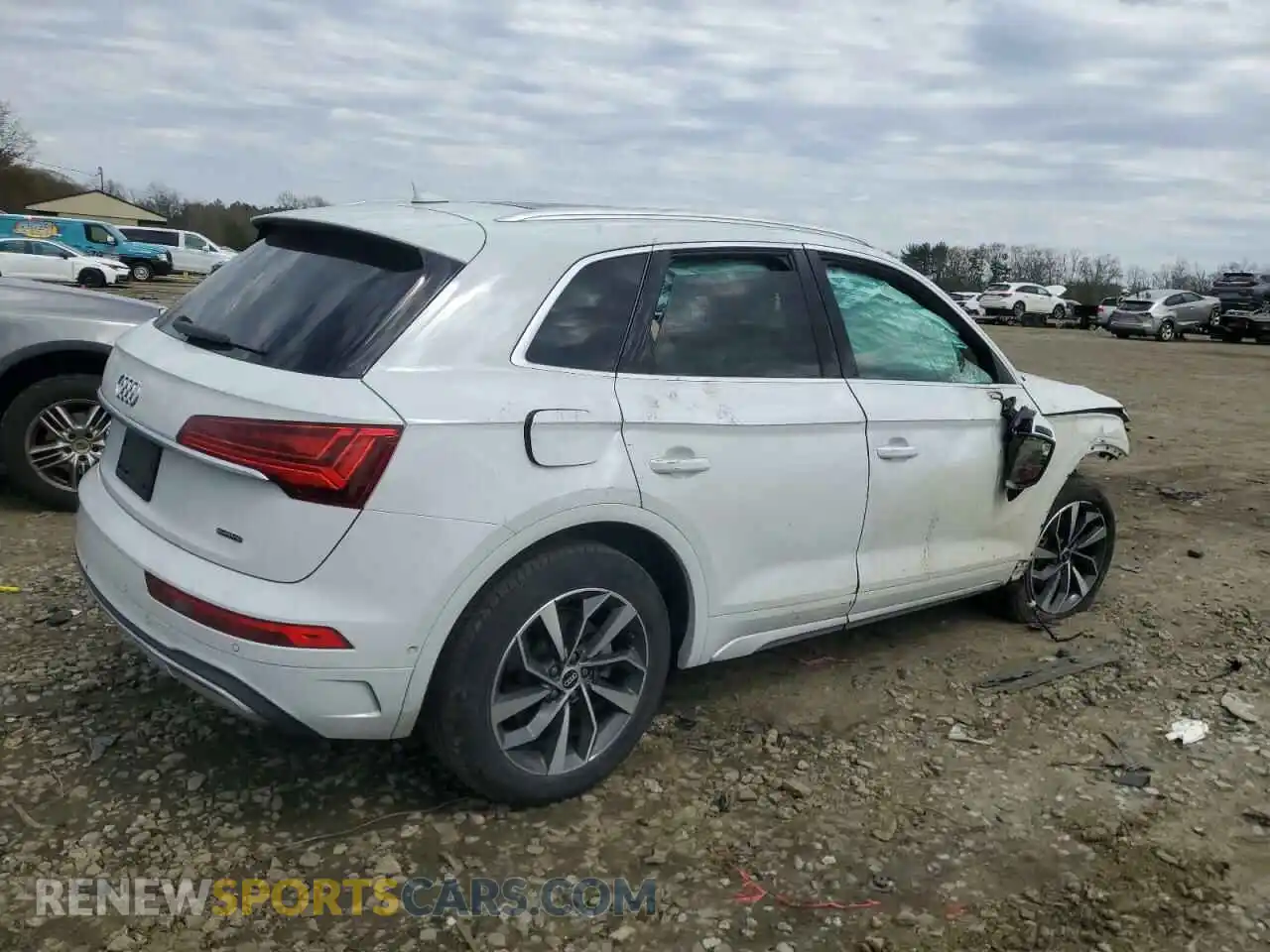 3 Photograph of a damaged car WA1CAAFY7M2097571 AUDI Q5 2021