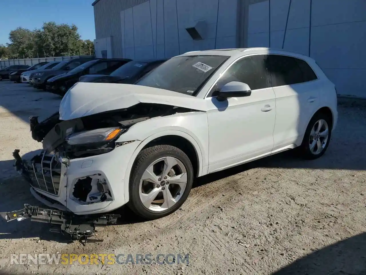 1 Photograph of a damaged car WA1CAAFY7M2102509 AUDI Q5 2021