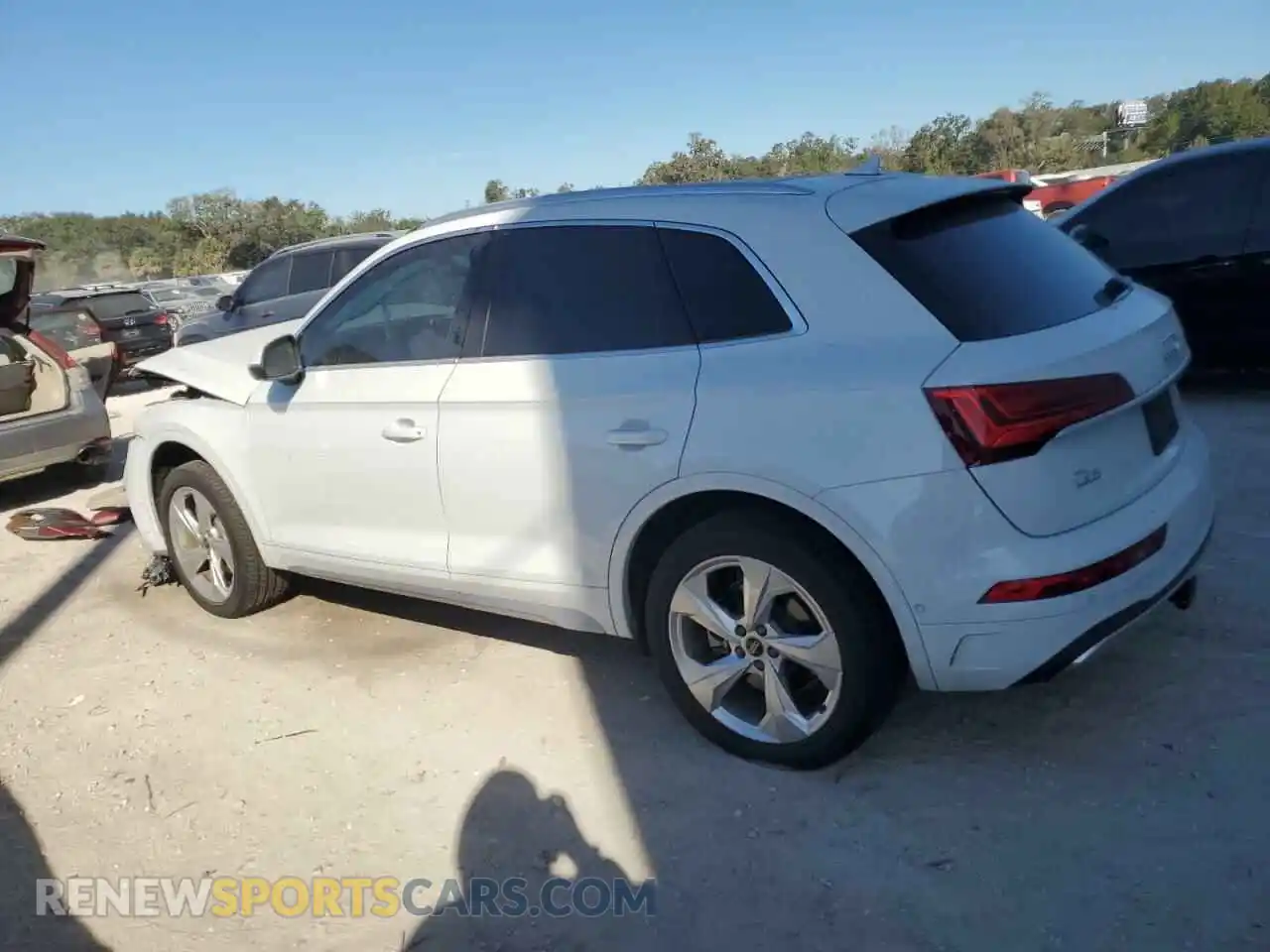 2 Photograph of a damaged car WA1CAAFY7M2102509 AUDI Q5 2021