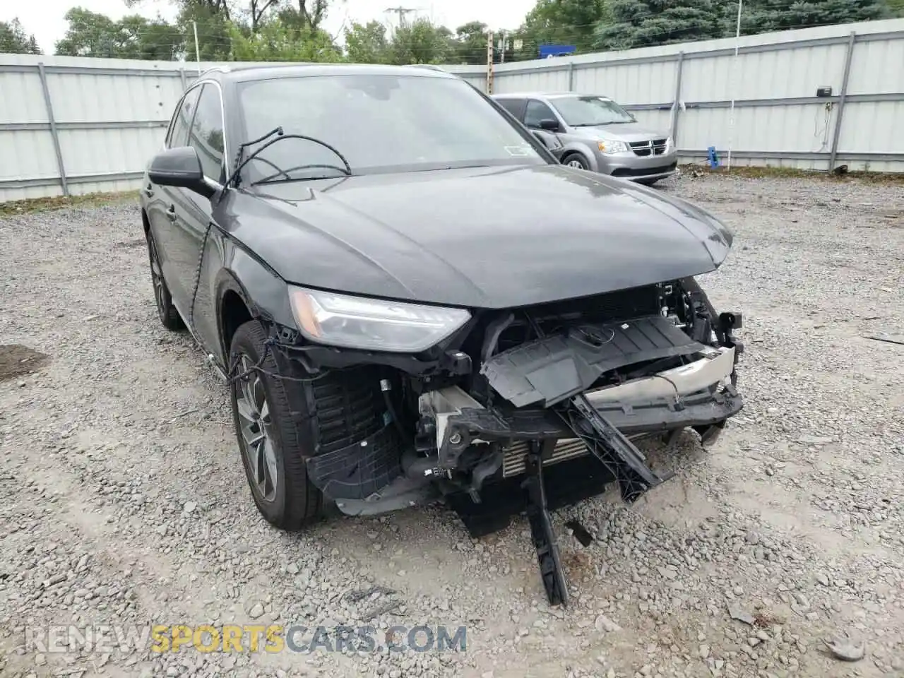 1 fotografías del automóvil dañado WA1CAAFY8M2010857 AUDI Q5 2021
