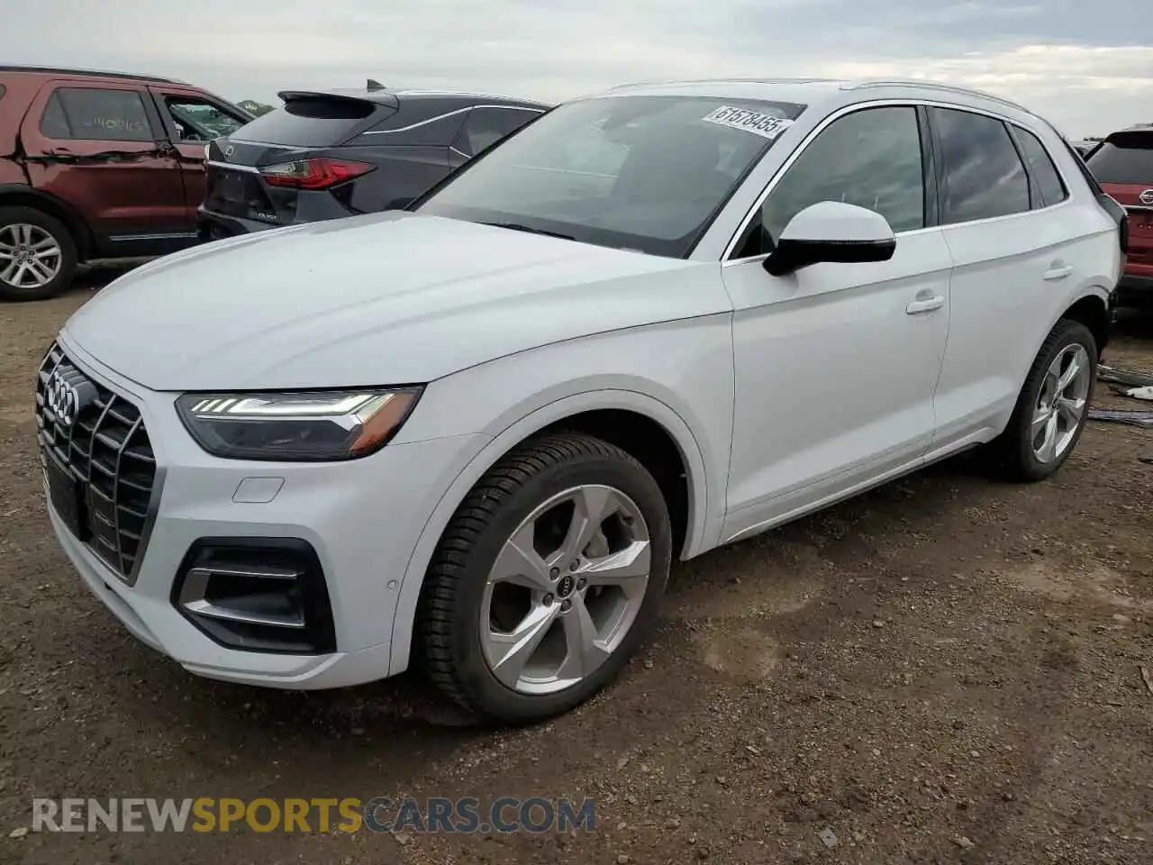 1 Photograph of a damaged car WA1CAAFY8M2032874 AUDI Q5 2021