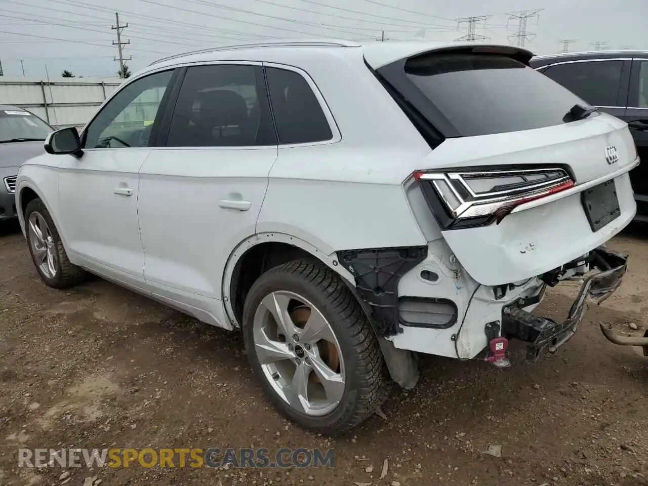 2 Photograph of a damaged car WA1CAAFY8M2032874 AUDI Q5 2021
