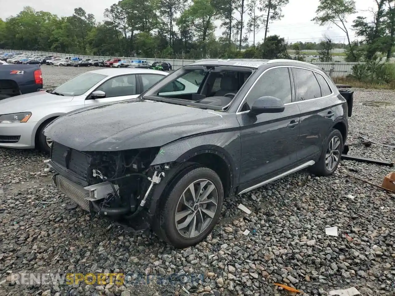 1 Photograph of a damaged car WA1CAAFY9M2100776 AUDI Q5 2021