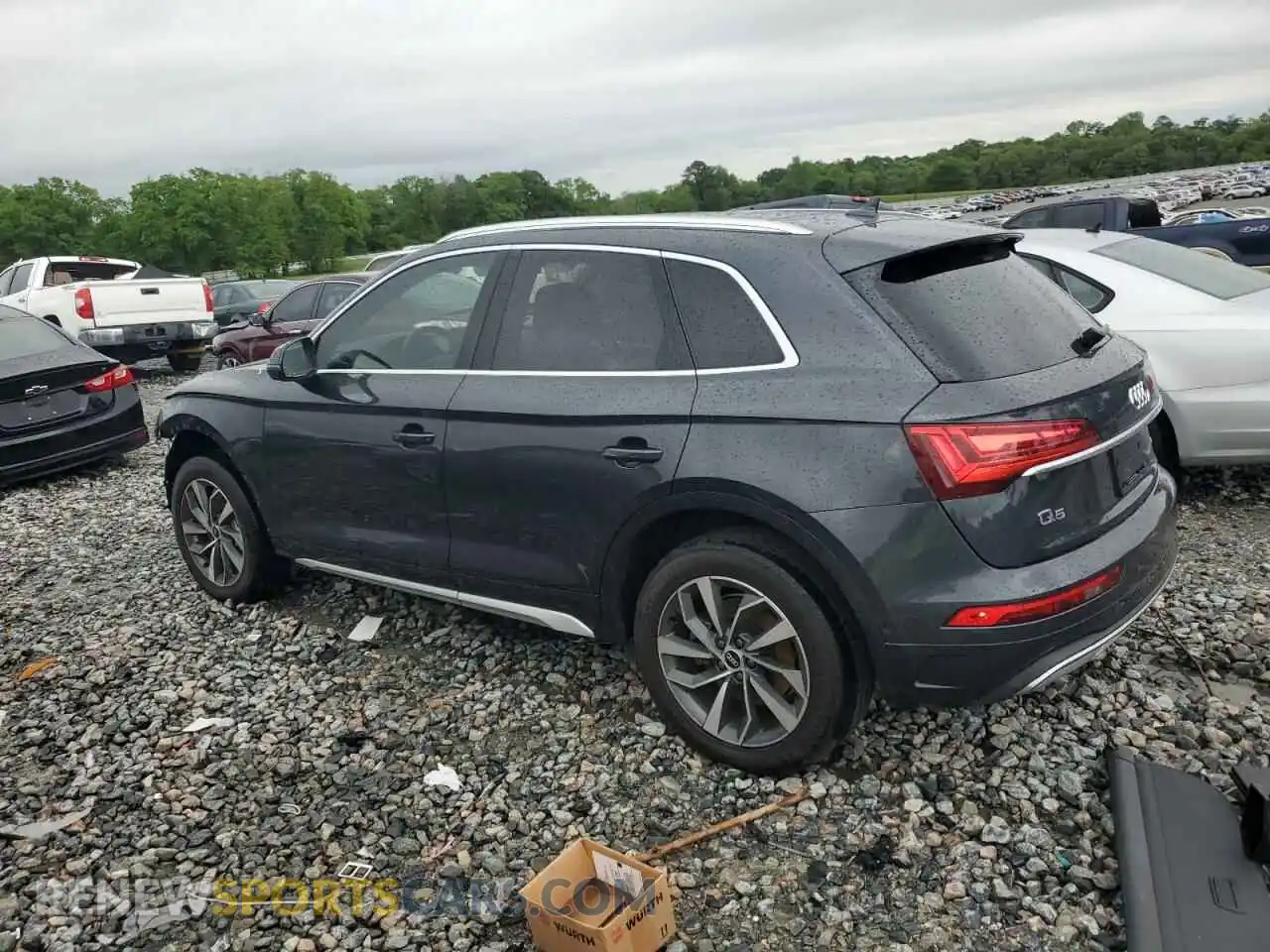 2 Photograph of a damaged car WA1CAAFY9M2100776 AUDI Q5 2021