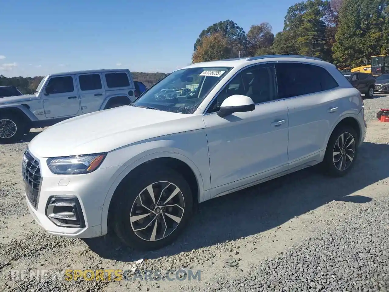 1 Photograph of a damaged car WA1CABFY6M2008949 AUDI Q5 2021