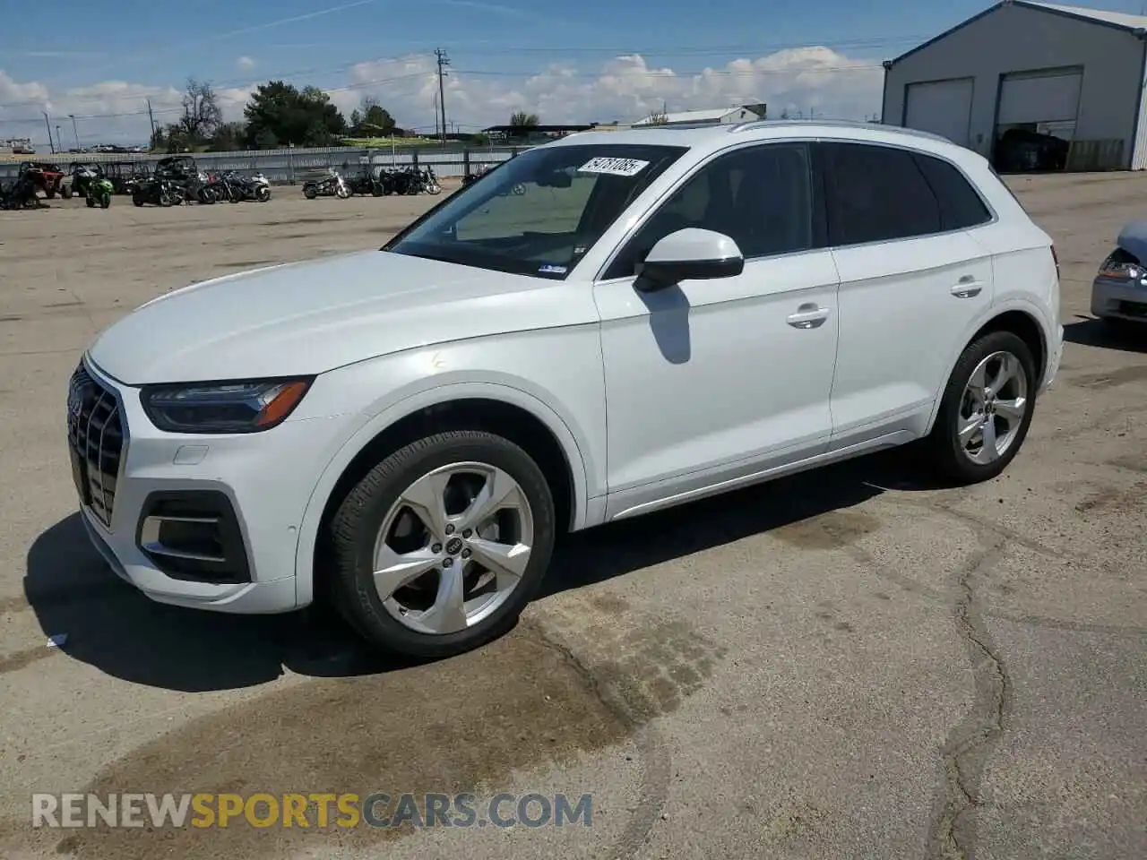 1 Photograph of a damaged car WA1CABFY8M2021671 AUDI Q5 2021