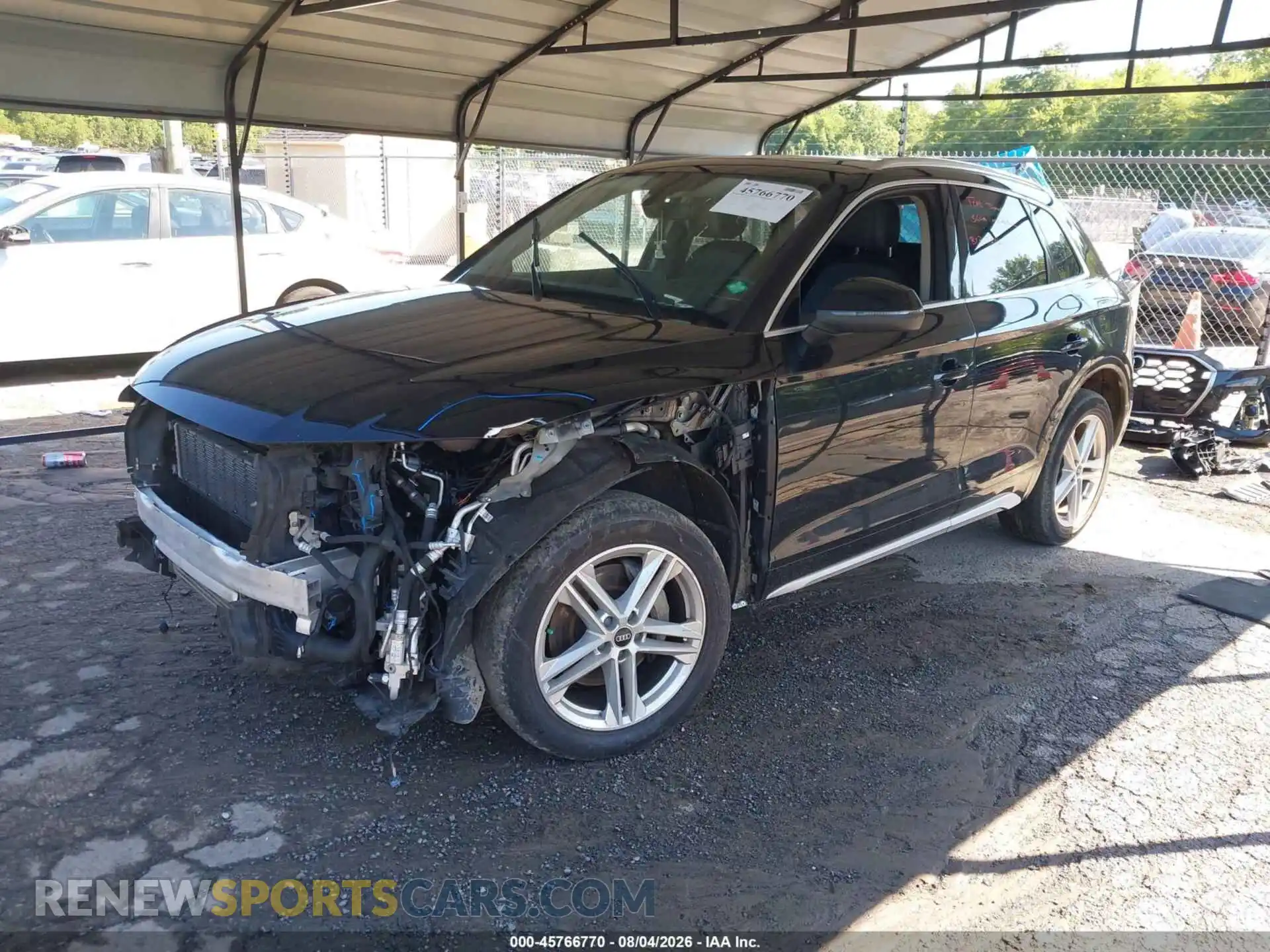 2 Photograph of a damaged car WA1E2AFY2M2026736 AUDI Q5 2021
