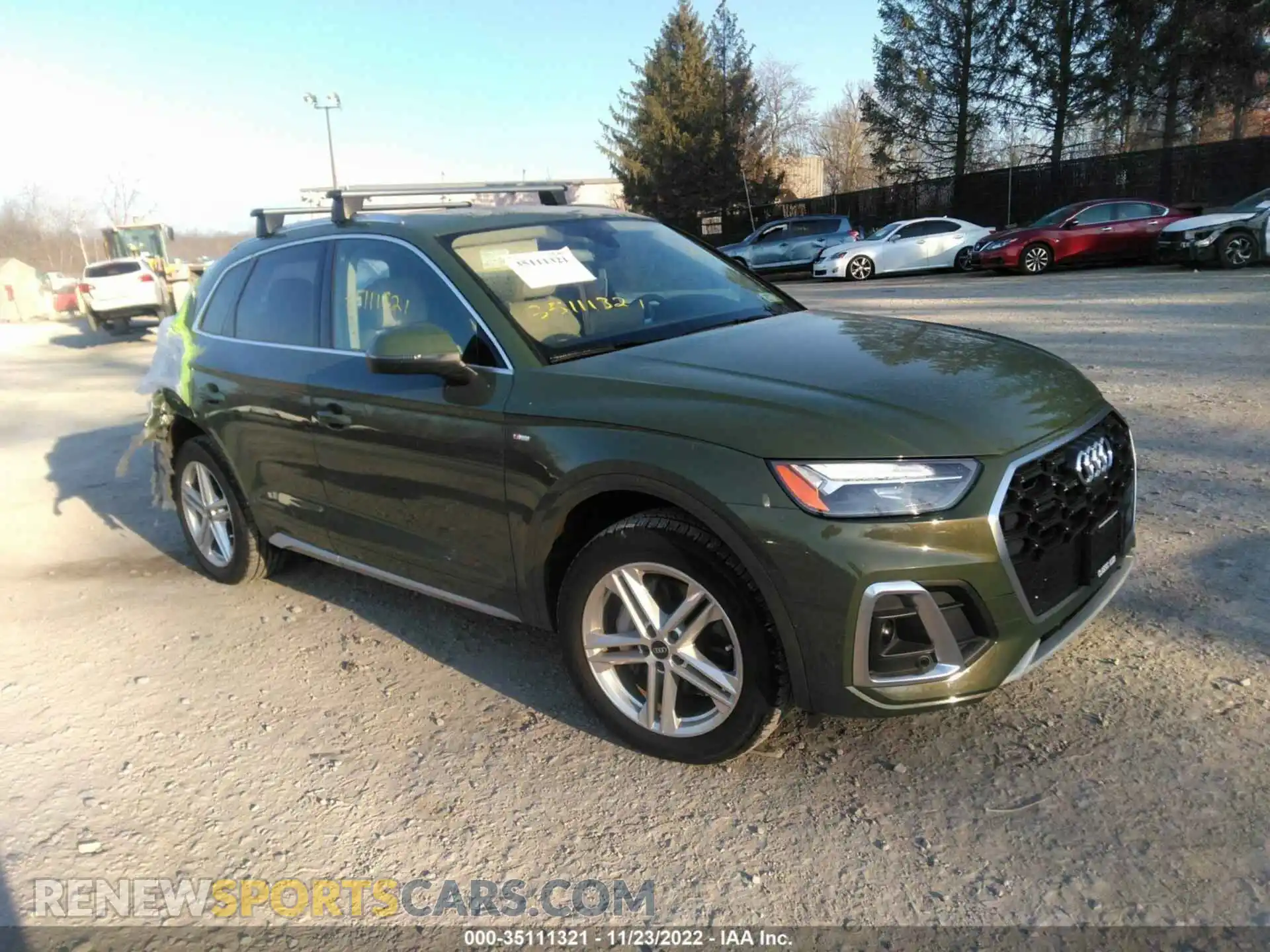 1 Photograph of a damaged car WA1E2AFY2M2077976 AUDI Q5 2021