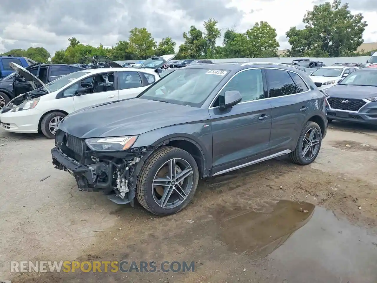 1 Фотография поврежденного автомобиля WA1E2AFY2M2125945 AUDI Q5 2021