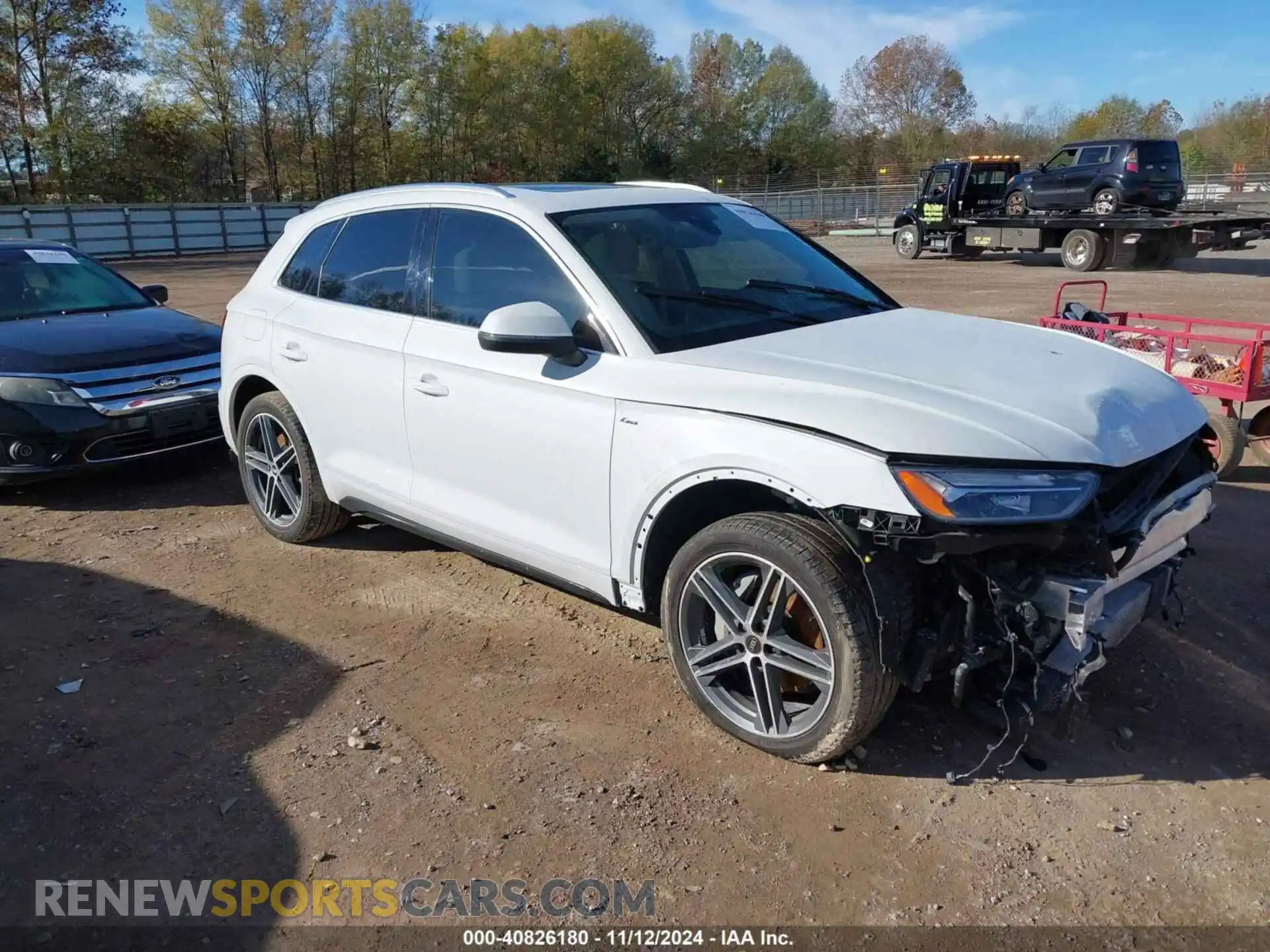 1 Photograph of a damaged car WA1E2AFY5M2040629 AUDI Q5 2021