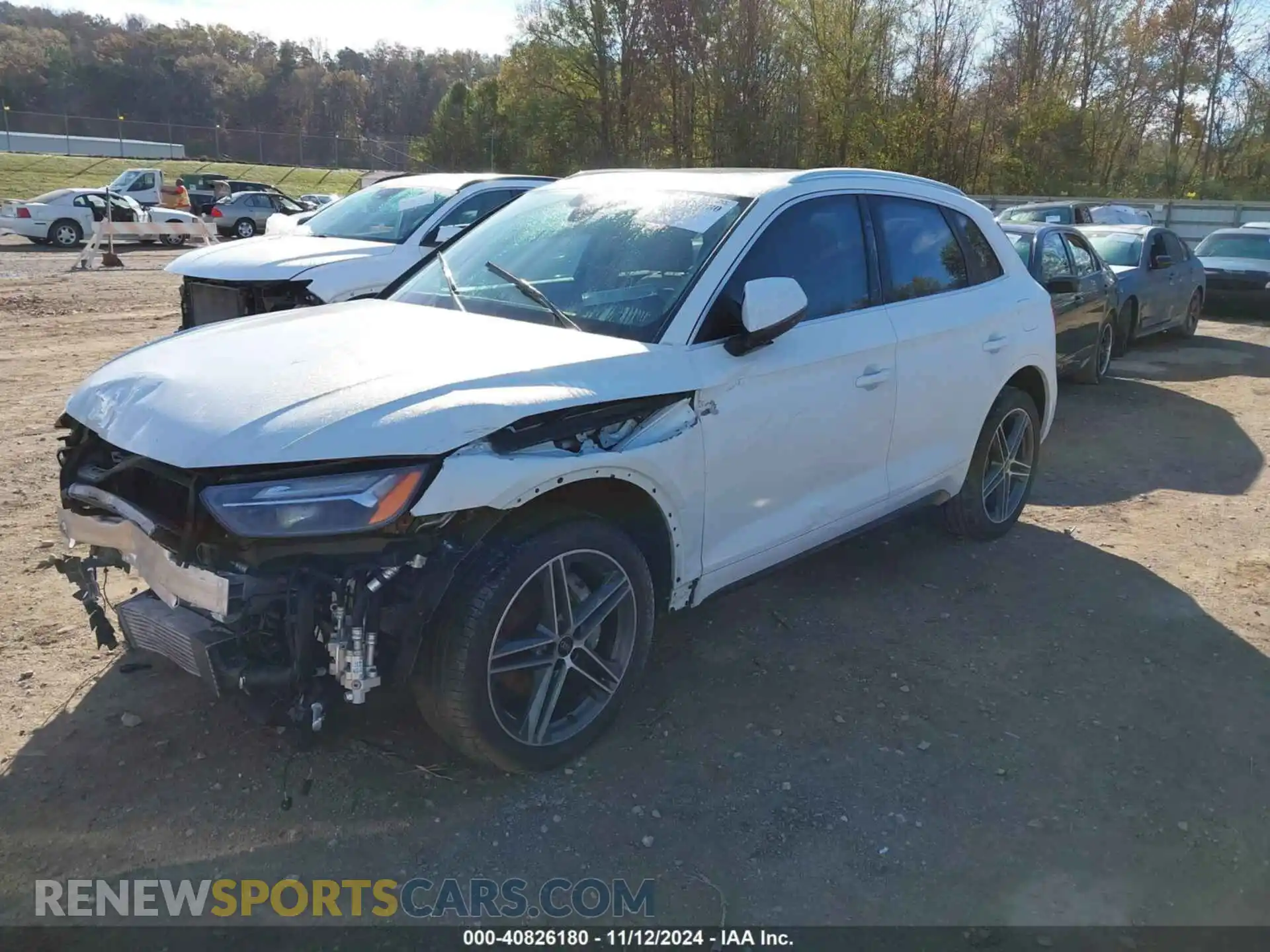 2 Photograph of a damaged car WA1E2AFY5M2040629 AUDI Q5 2021