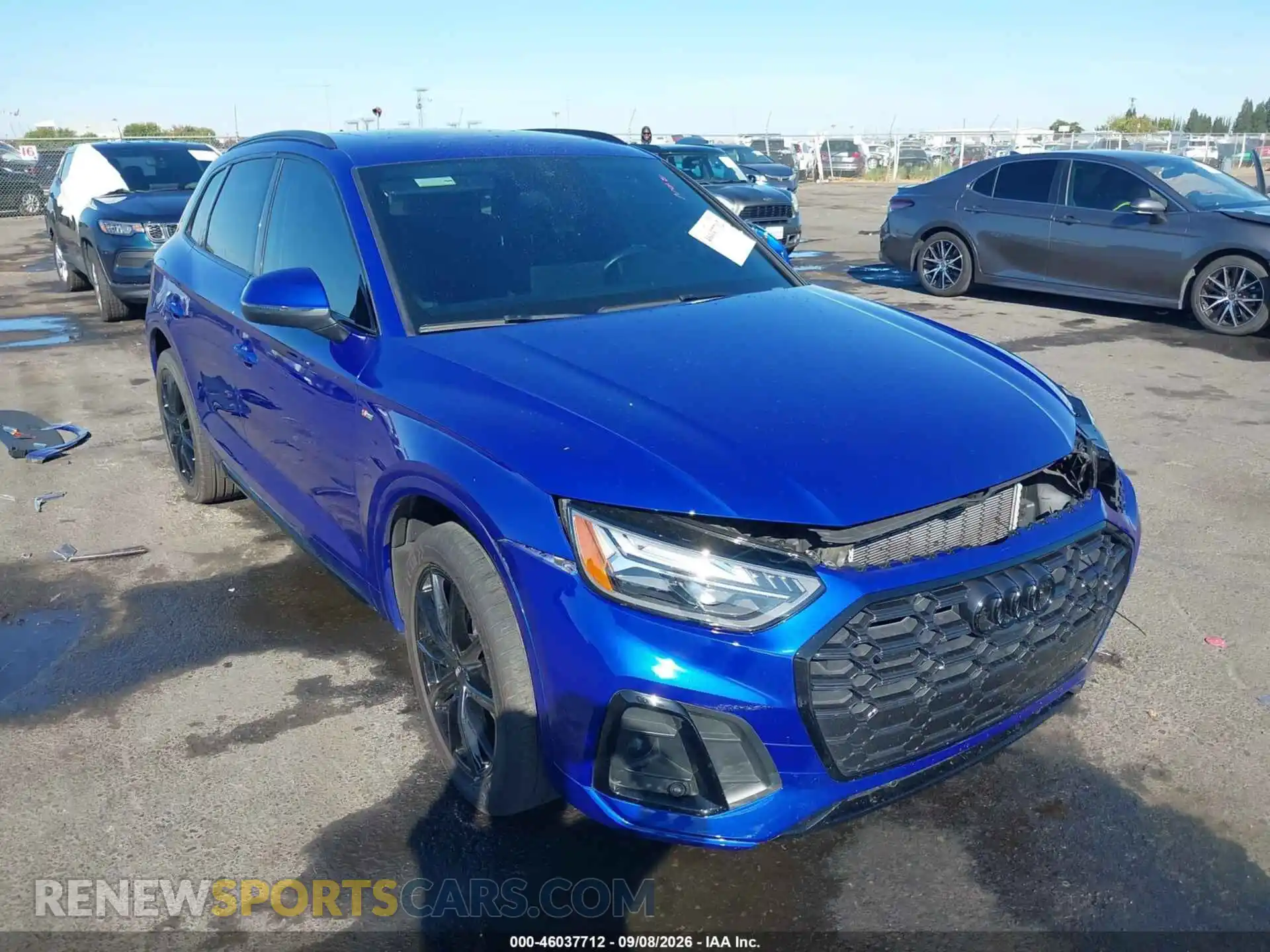 1 fotografías del automóvil dañado WA1E2AFY6M2042888 AUDI Q5 2021