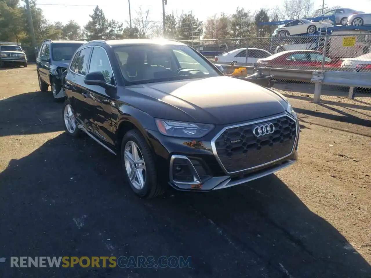 1 Photograph of a damaged car WA1E2AFY6M2112678 AUDI Q5 2021