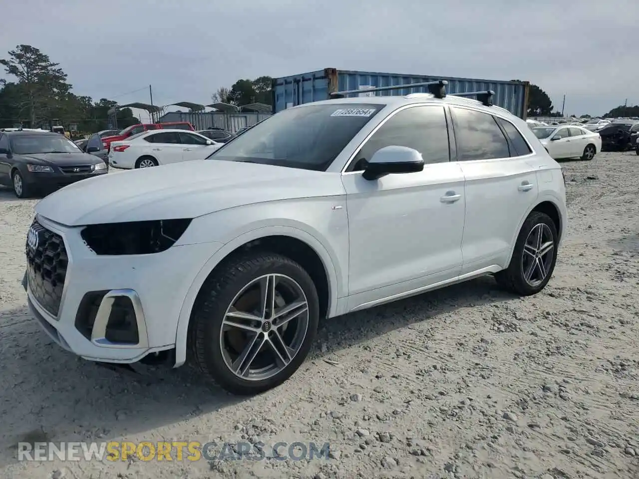 1 Photograph of a damaged car WA1E2AFY9M2128647 AUDI Q5 2021