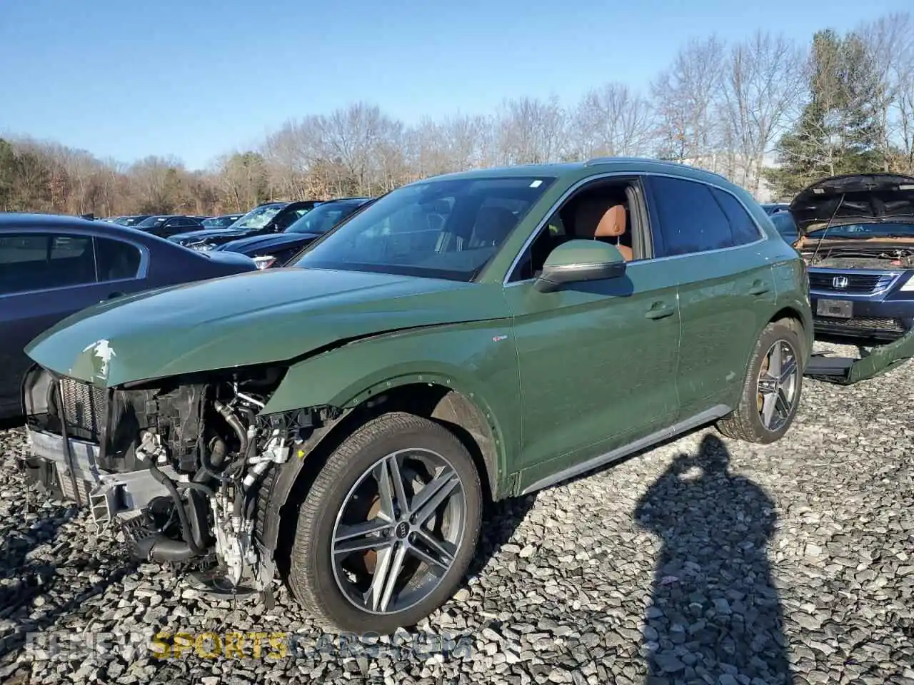 1 Photograph of a damaged car WA1E2AFYXM2040934 AUDI Q5 2021