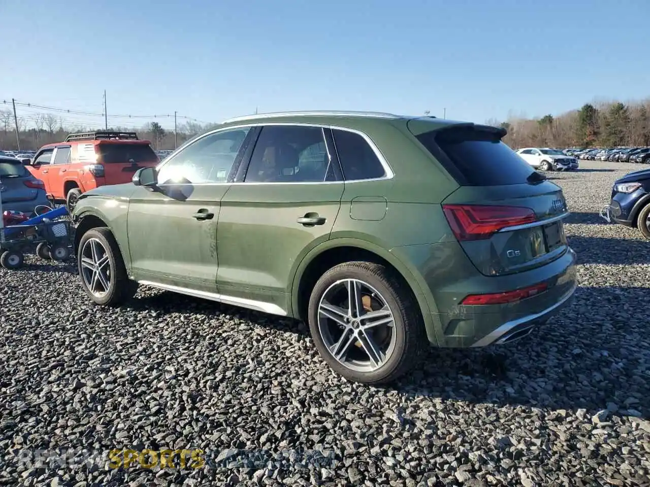 2 Photograph of a damaged car WA1E2AFYXM2040934 AUDI Q5 2021