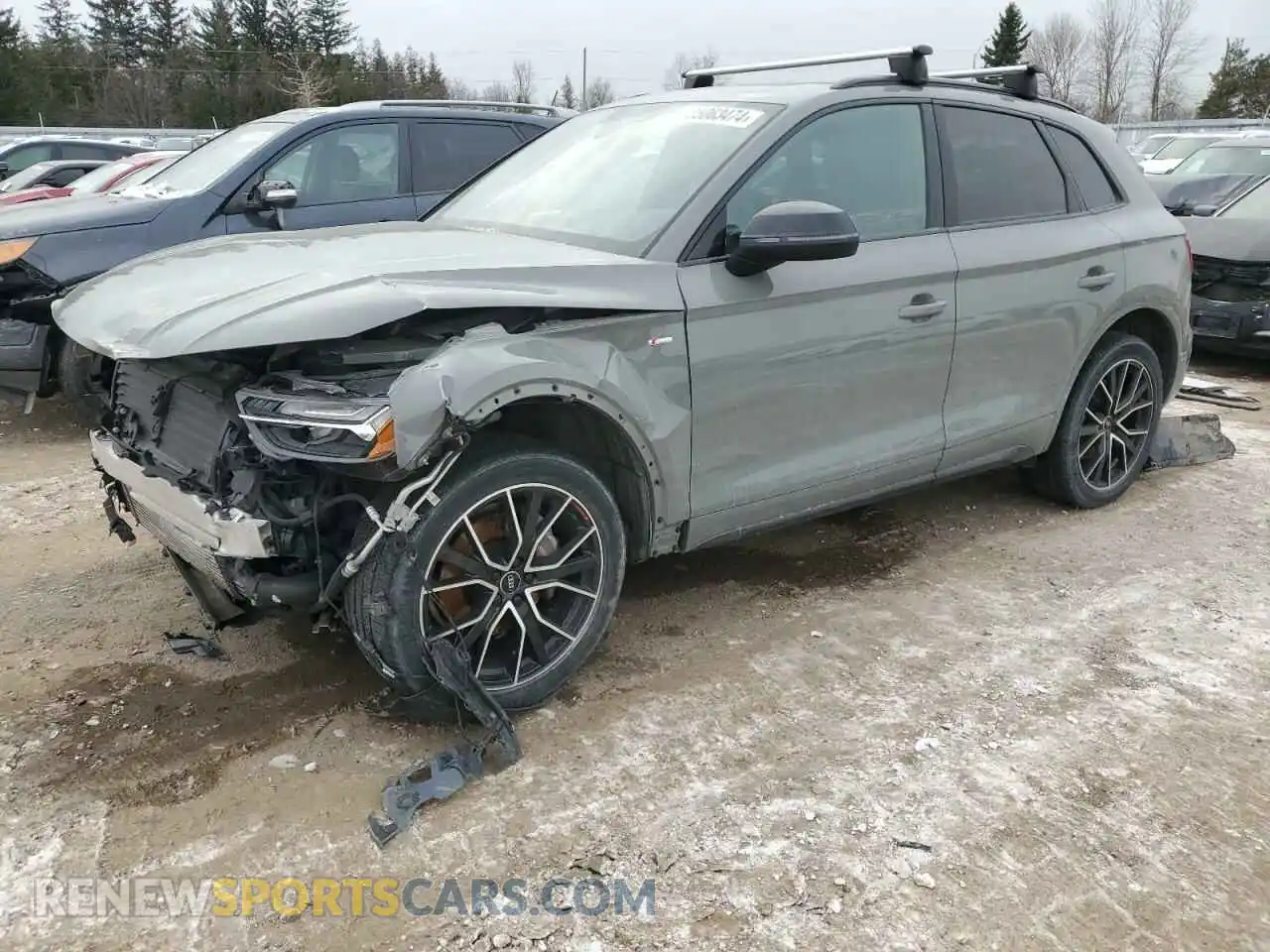 1 Photograph of a damaged car WA1EAAFY4M2055786 AUDI Q5 2021