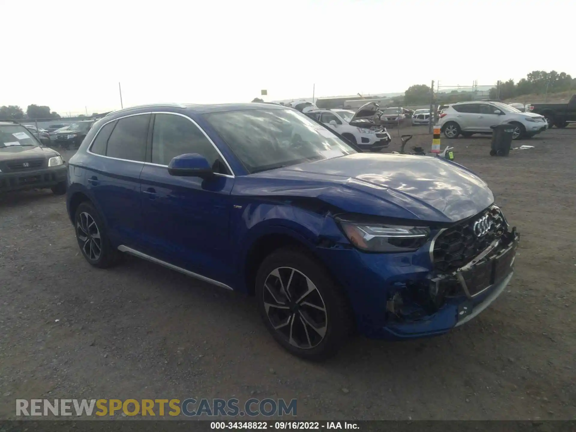 1 Photograph of a damaged car WA1F2AFY6M2008082 AUDI Q5 2021