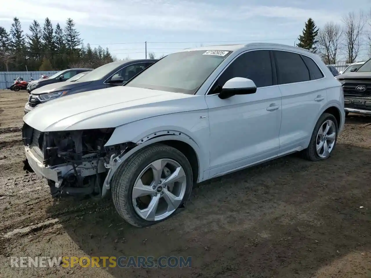 1 Photograph of a damaged car WA1FAAFY7M2047170 AUDI Q5 2021