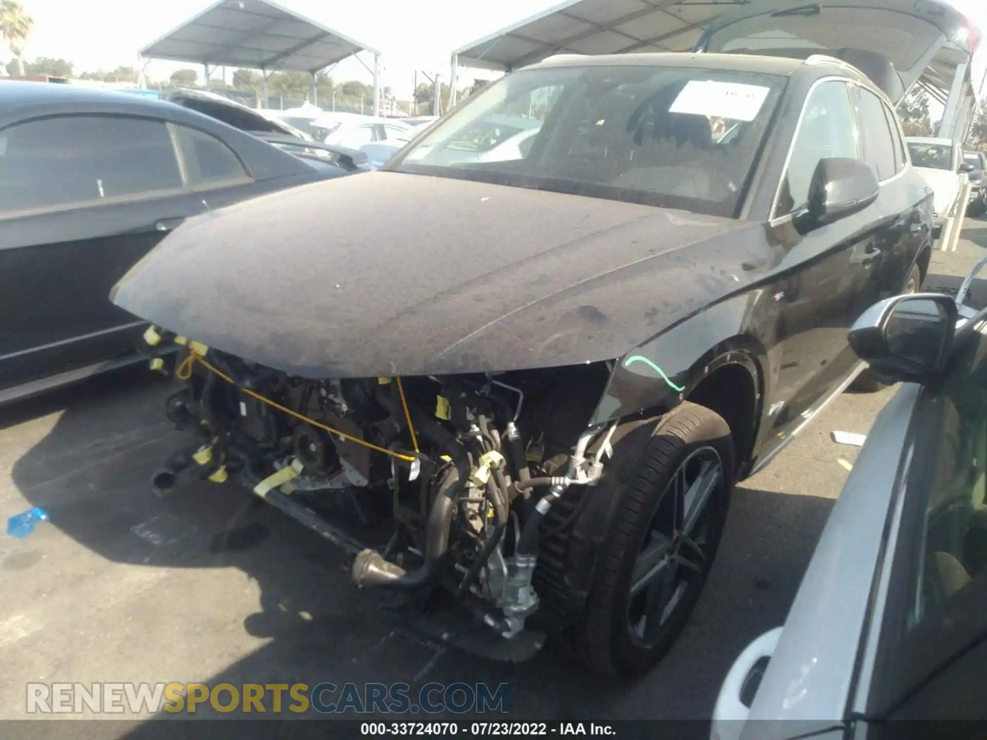 2 Photograph of a damaged car WA1G2AFY9M2026337 AUDI Q5 2021