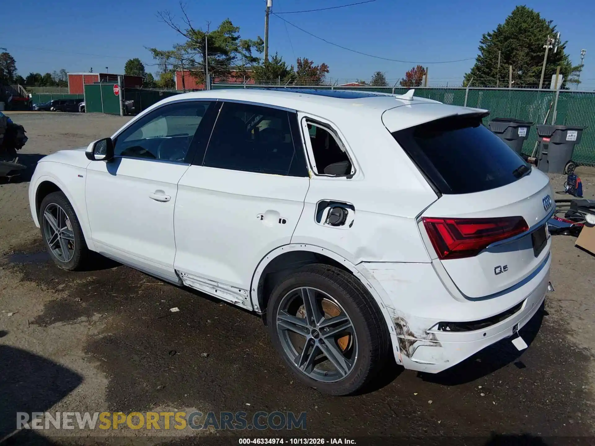 3 fotografías del automóvil dañado WA1G2AFYXM2073733 AUDI Q5 2021