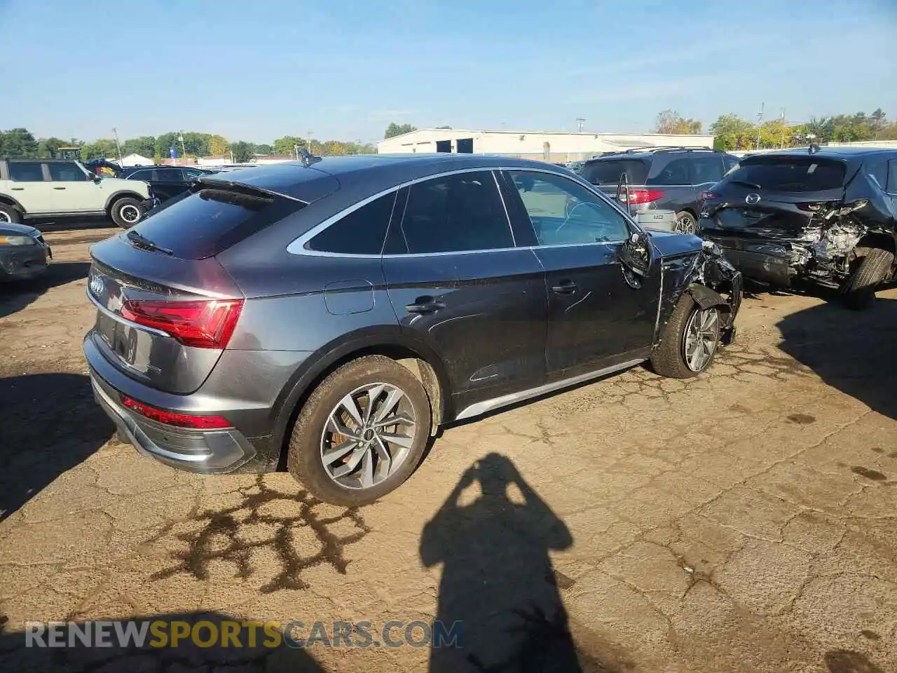 3 fotografías del automóvil dañado WA15AAFY7N2121006 AUDI Q5 2022