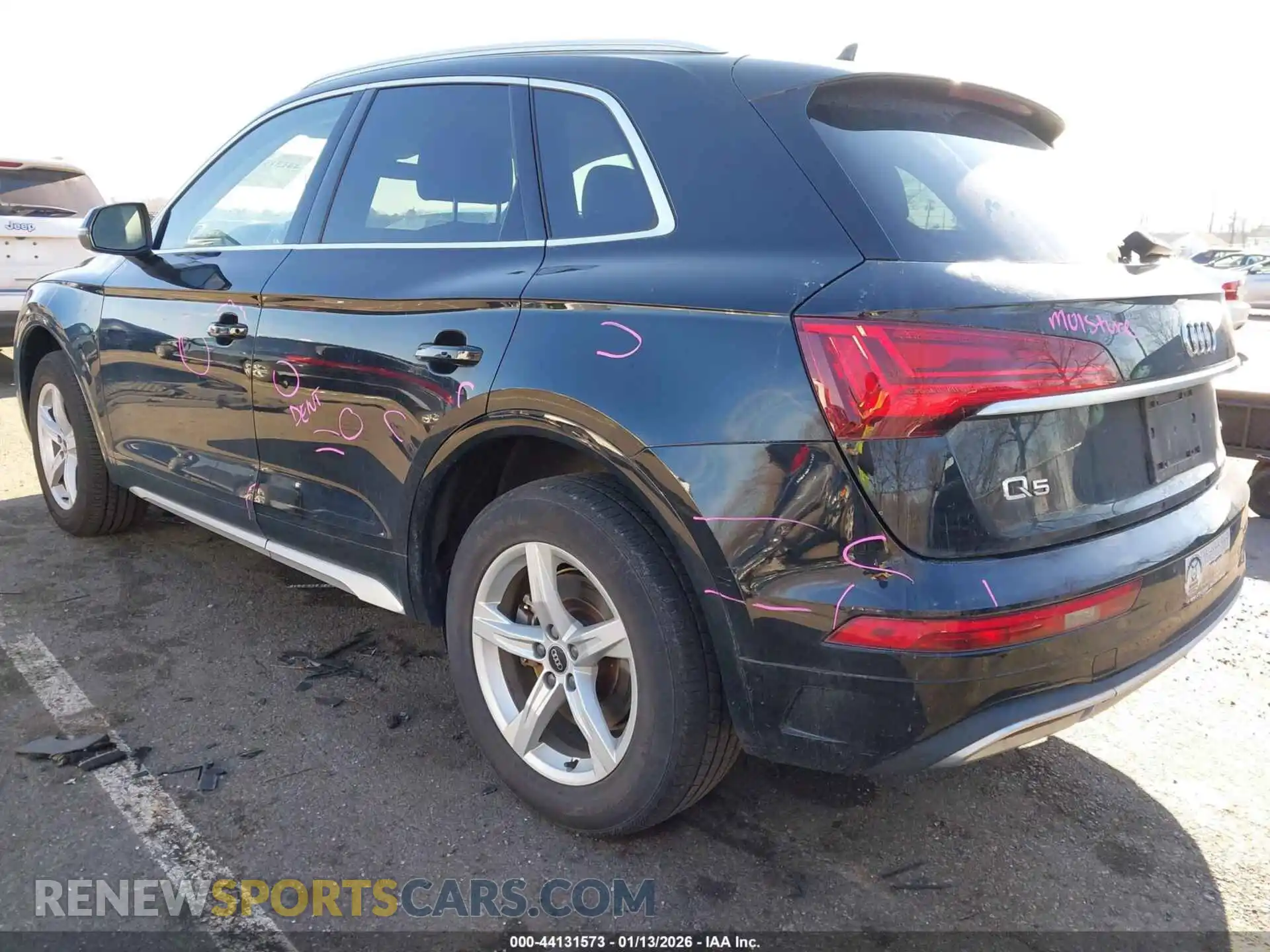 3 Фотография поврежденного автомобиля WA1ABAFY2N2114654 AUDI Q5 2022