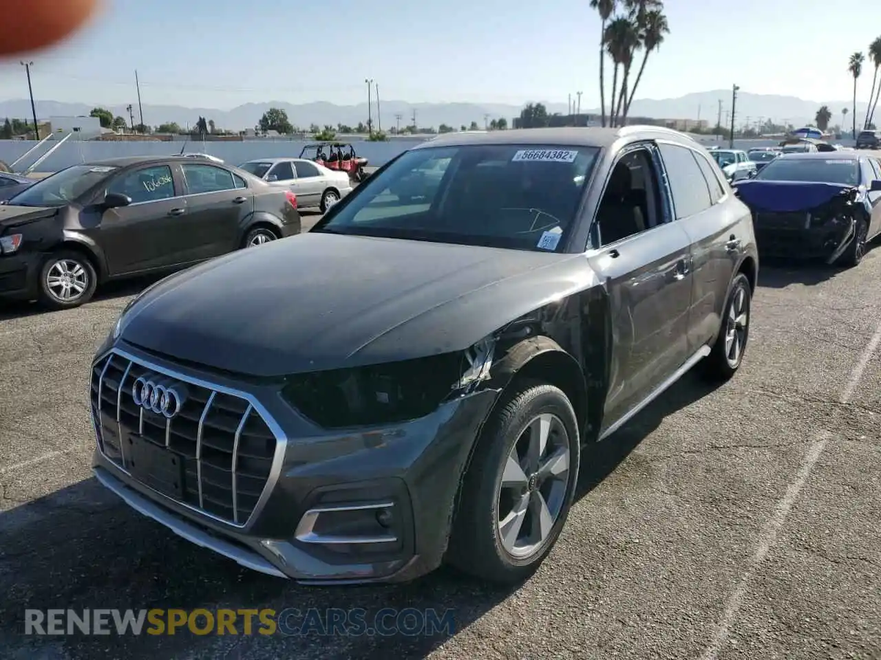 2 Photograph of a damaged car WA1BBAFY2N2109572 AUDI Q5 2022