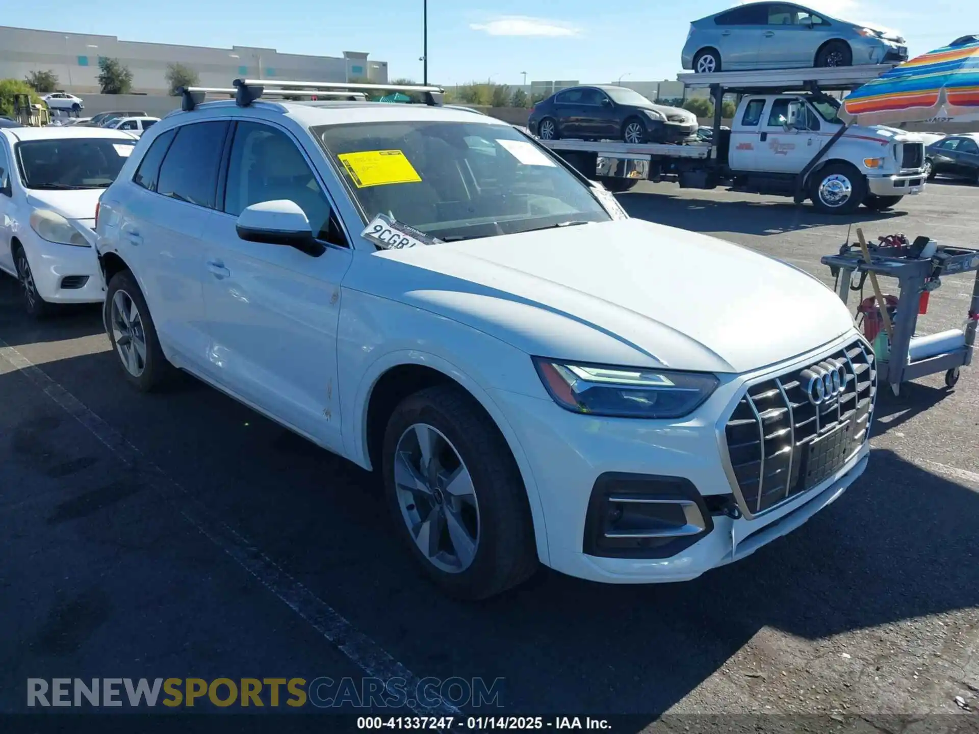 1 Photograph of a damaged car WA1BBAFY5N2139584 AUDI Q5 2022