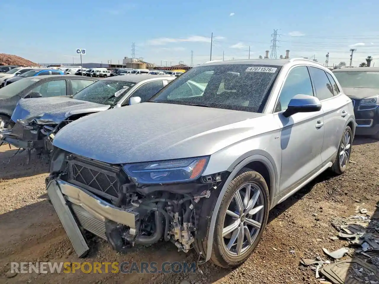 1 fotografías del automóvil dañado WA1E2AFY7N2011652 AUDI Q5 2022