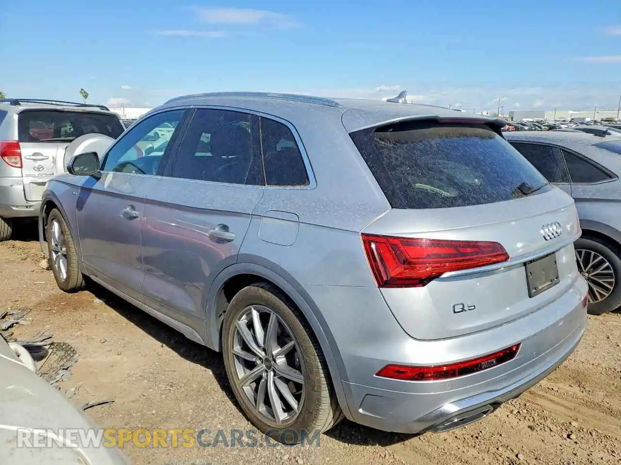 2 fotografías del automóvil dañado WA1E2AFY7N2011652 AUDI Q5 2022