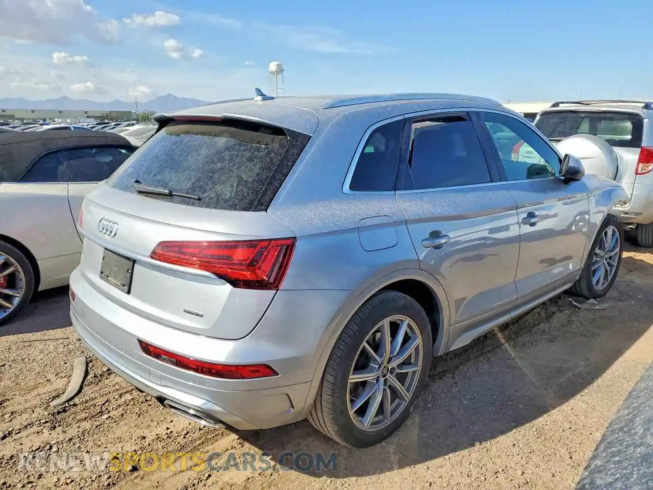 3 fotografías del automóvil dañado WA1E2AFY7N2011652 AUDI Q5 2022