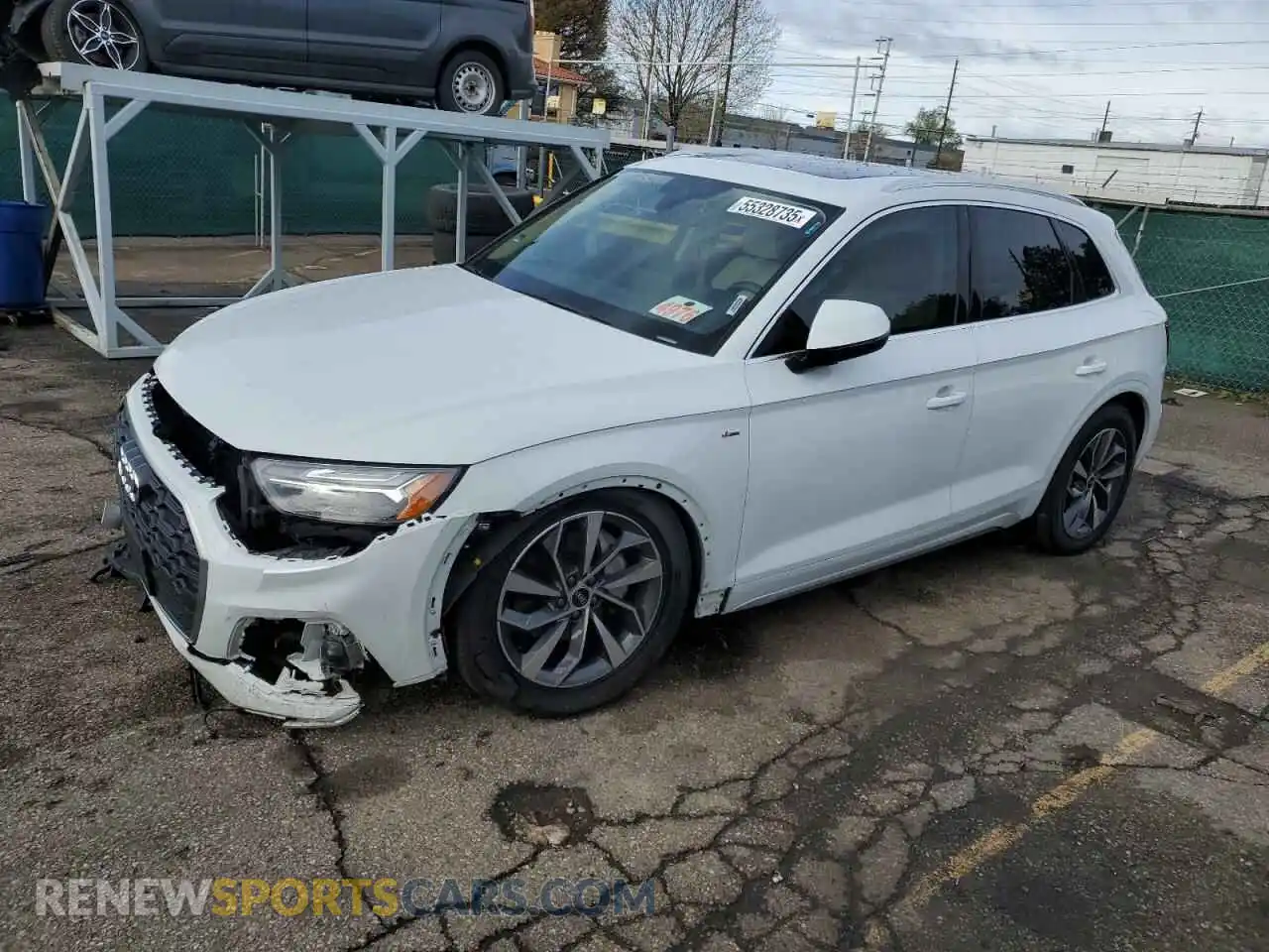 1 Photograph of a damaged car WA1EAAFY7N2009449 AUDI Q5 2022