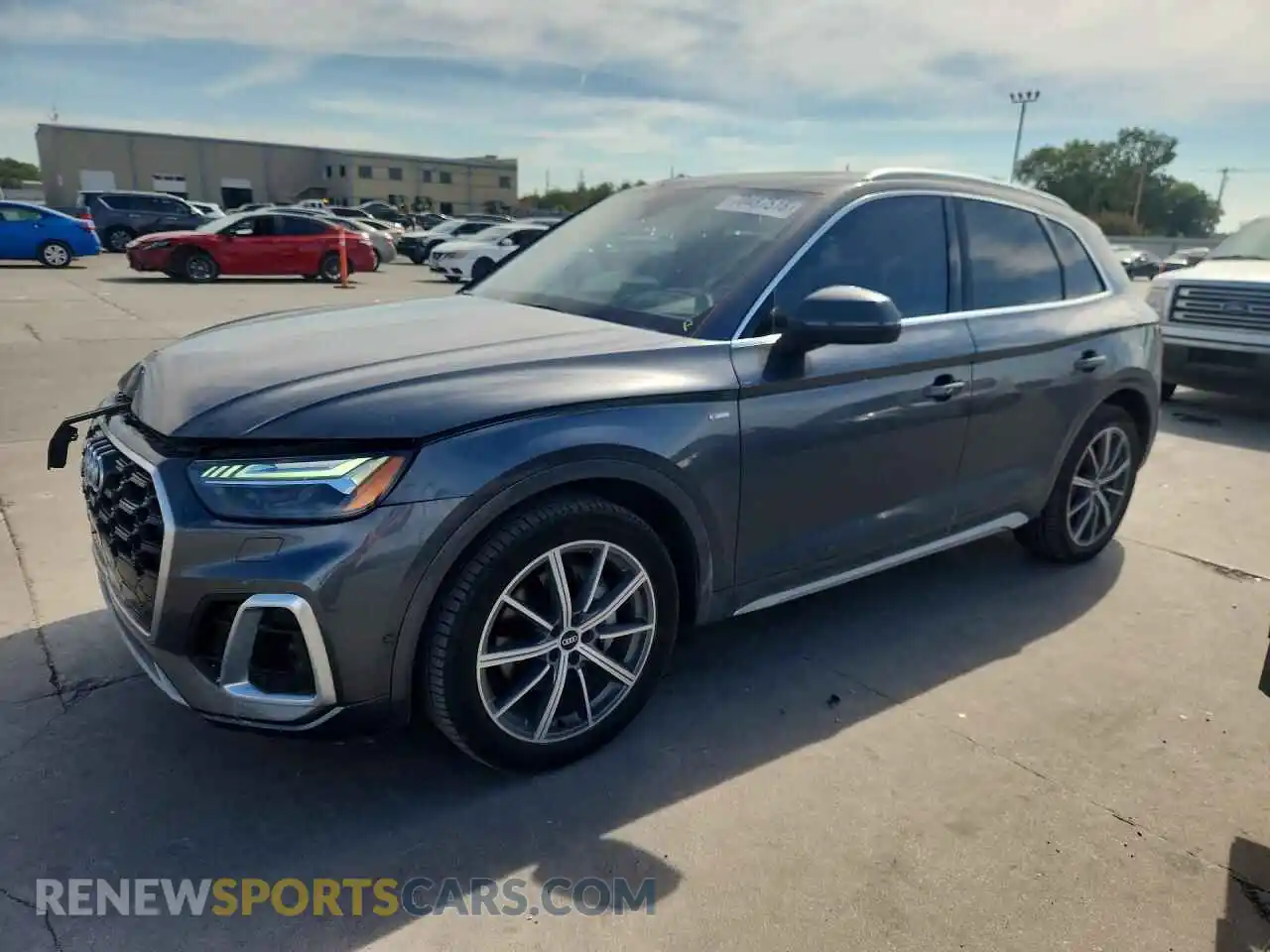 1 Photograph of a damaged car WA1F2AFY9N2091539 AUDI Q5 2022