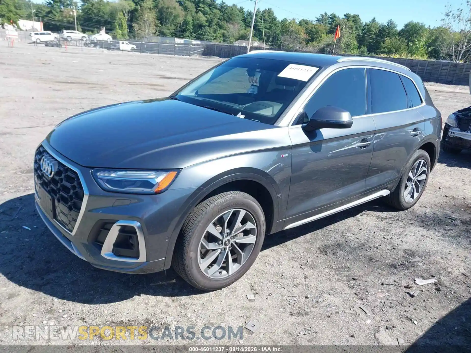 2 Фотография поврежденного автомобиля WA1FAAFY7N2109491 AUDI Q5 2022