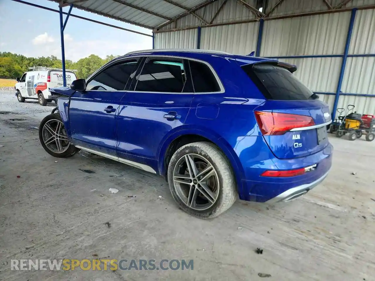 2 Фотография поврежденного автомобиля WA1G2AFY3N2085840 AUDI Q5 2022